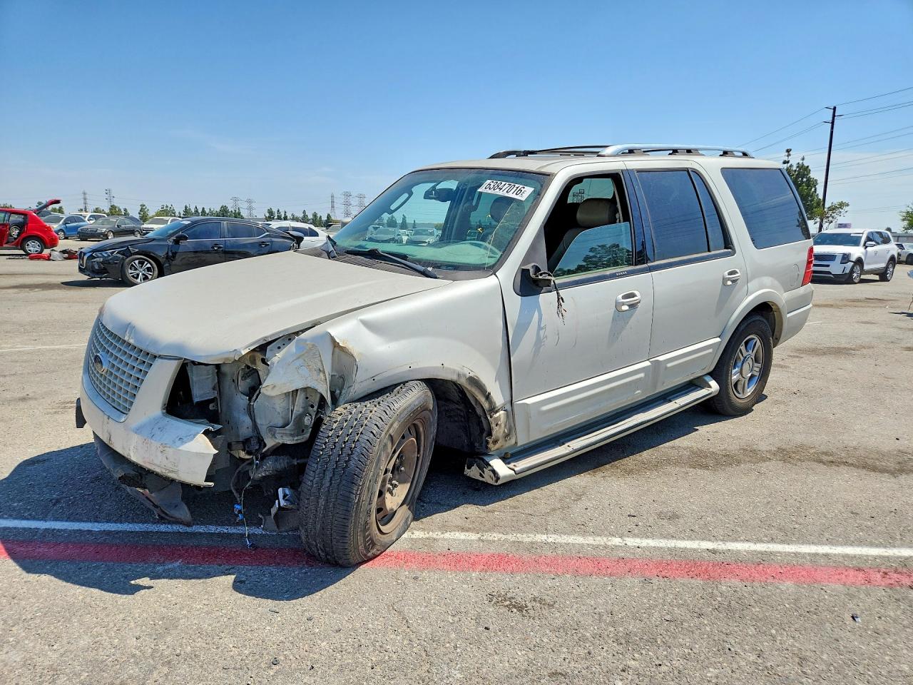 2006 Ford Expedition Limited White vin: 1FMFU19566LA99073