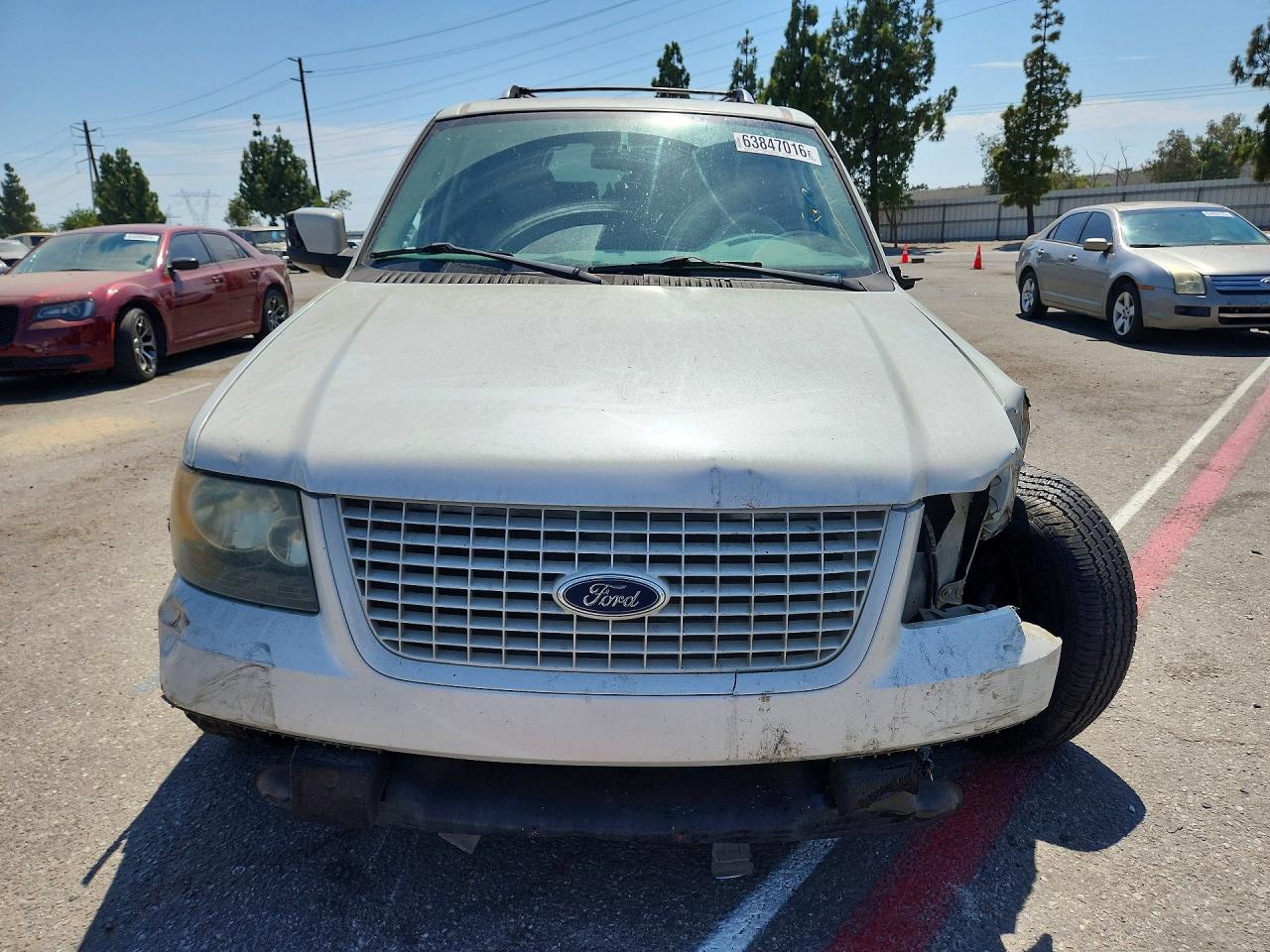 2006 Ford Expedition Limited White vin: 1FMFU19566LA99073