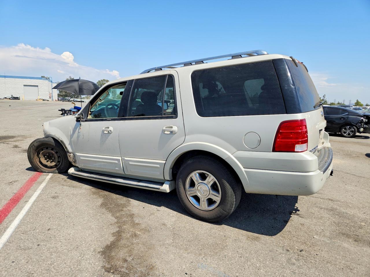 2006 Ford Expedition Limited White vin: 1FMFU19566LA99073