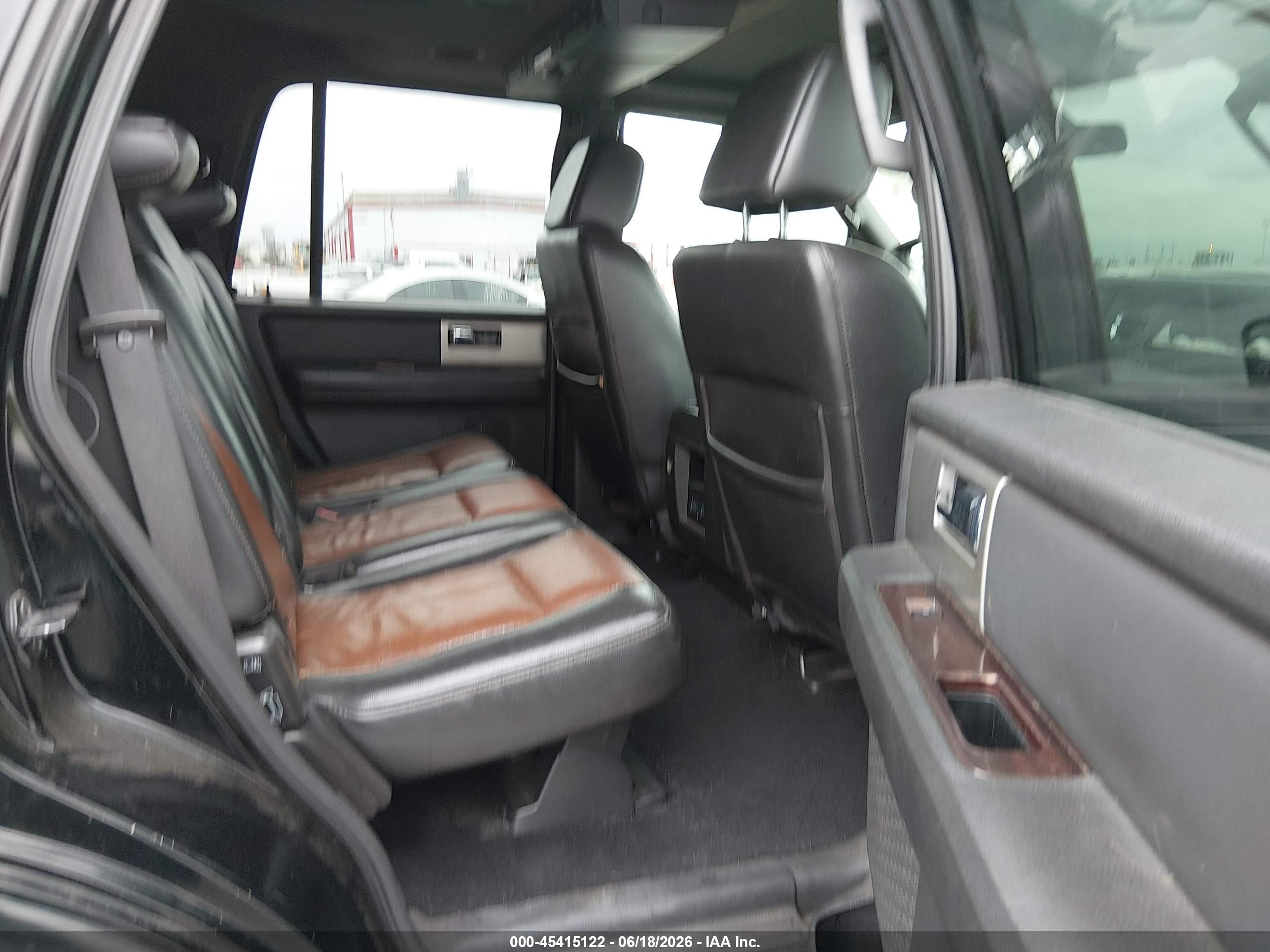 2008 Ford Expedition Limited Black vin: 1FMFU19578LA46028