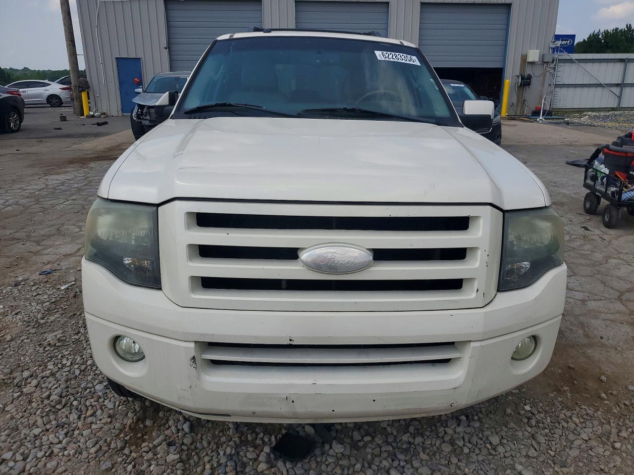 2007 Ford Expedition Limited White vin: 1FMFU19587LA60423