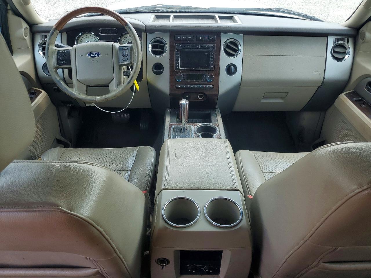2007 Ford Expedition Limited White vin: 1FMFU19587LA60423