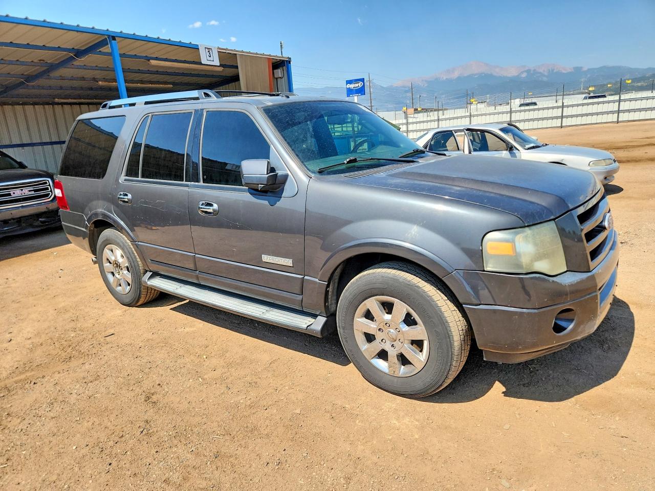 2007 Ford Expedition Limited Gray vin: 1FMFU19587LA66836
