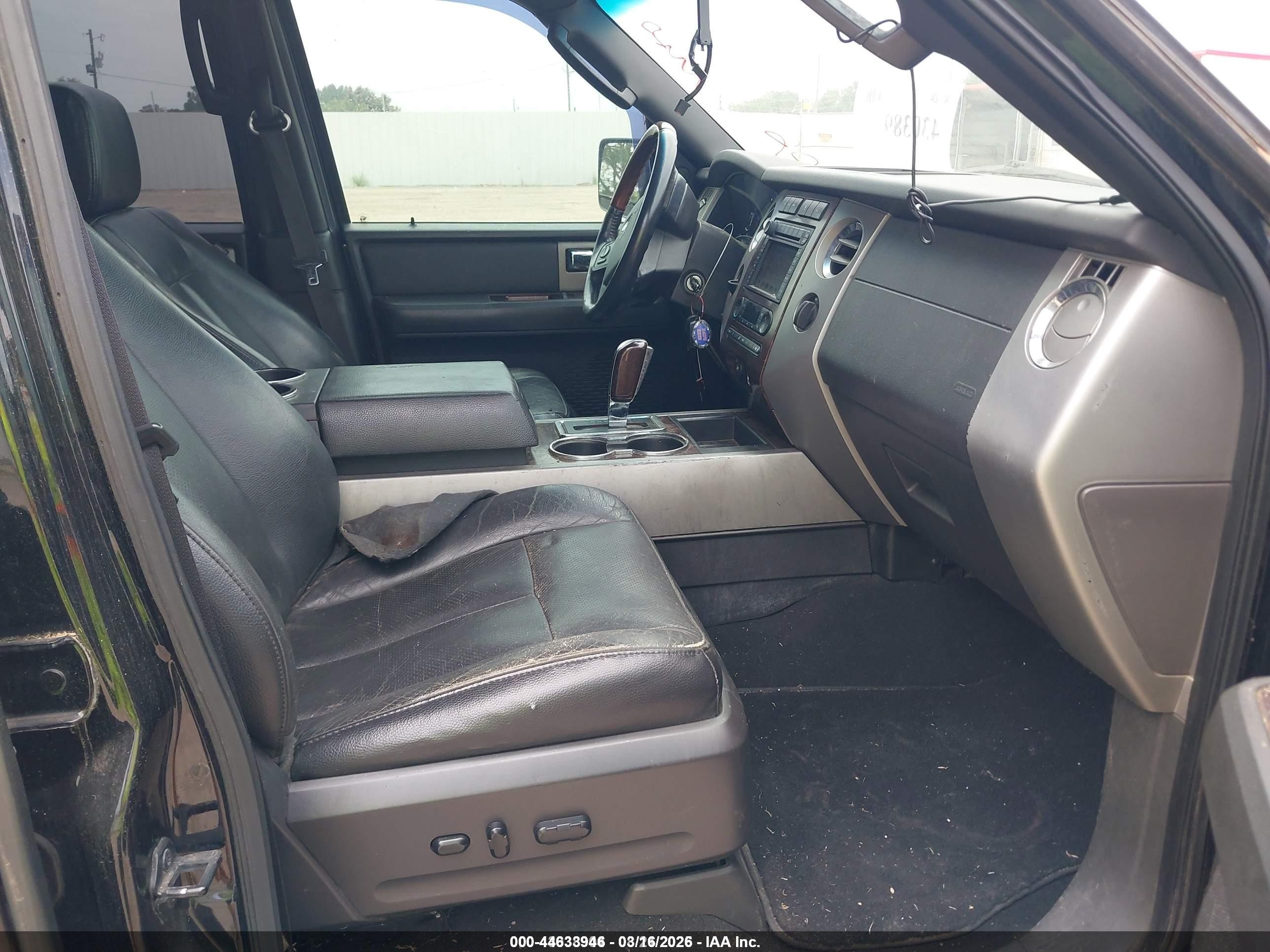 2007 Ford Expedition Limited Black vin: 1FMFU19587LA90294