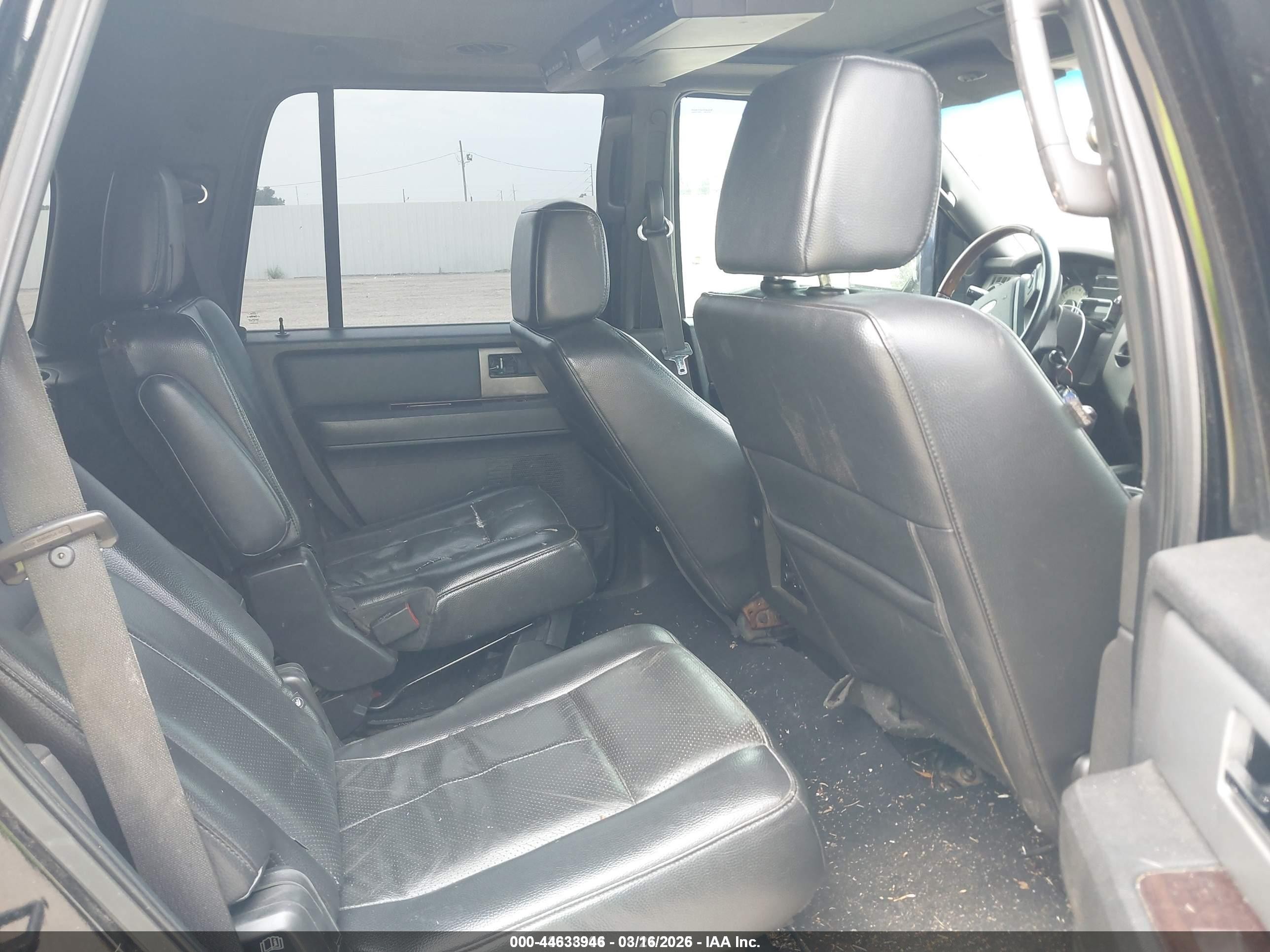 2007 Ford Expedition Limited Black vin: 1FMFU19587LA90294