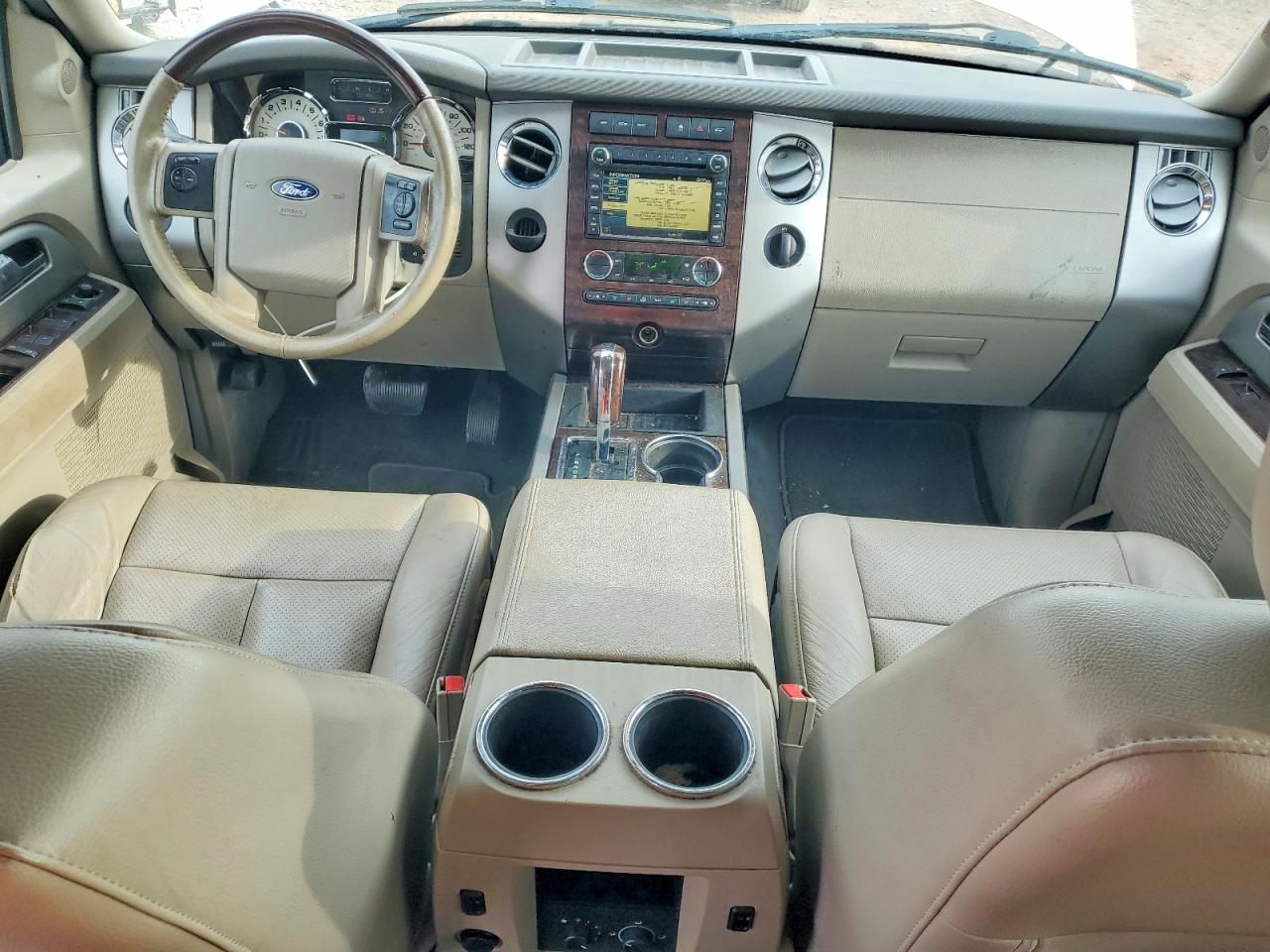 2009 Ford Expedition Limited White vin: 1FMFU19589LA01990