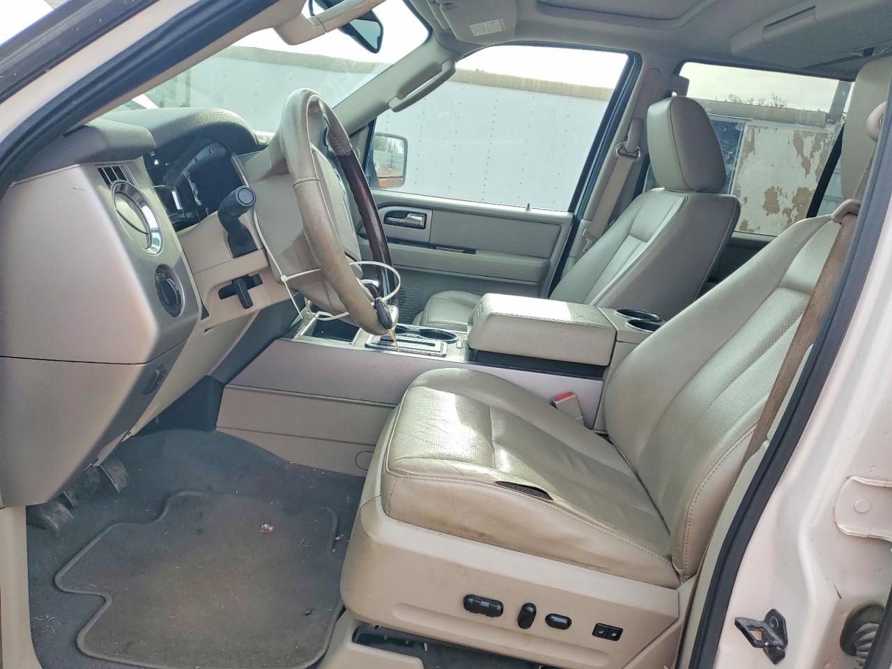 2009 Ford Expedition Limited White vin: 1FMFU19589LA01990