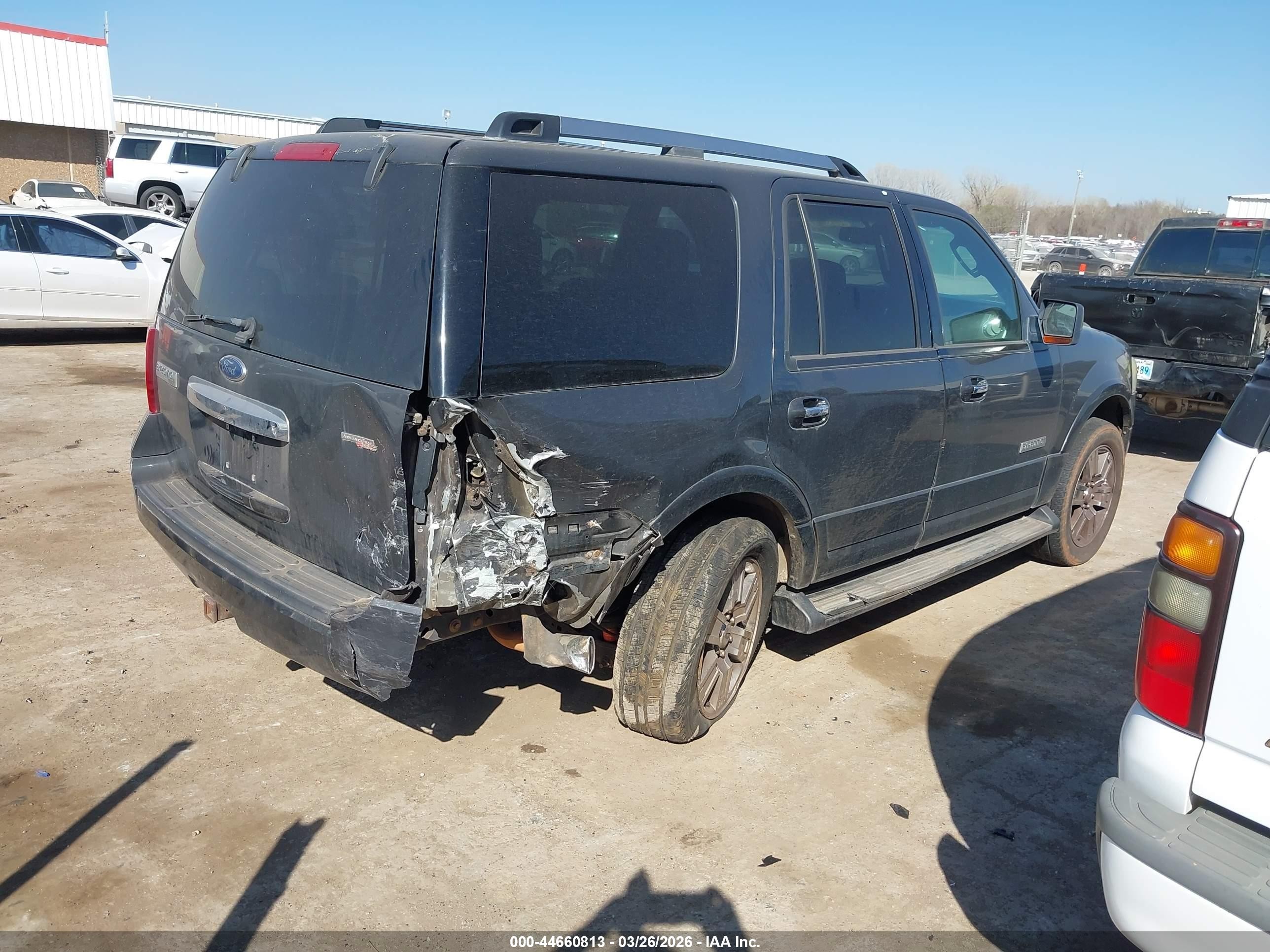 2007 Ford Expedition Limited Gray vin: 1FMFU19597LA33778