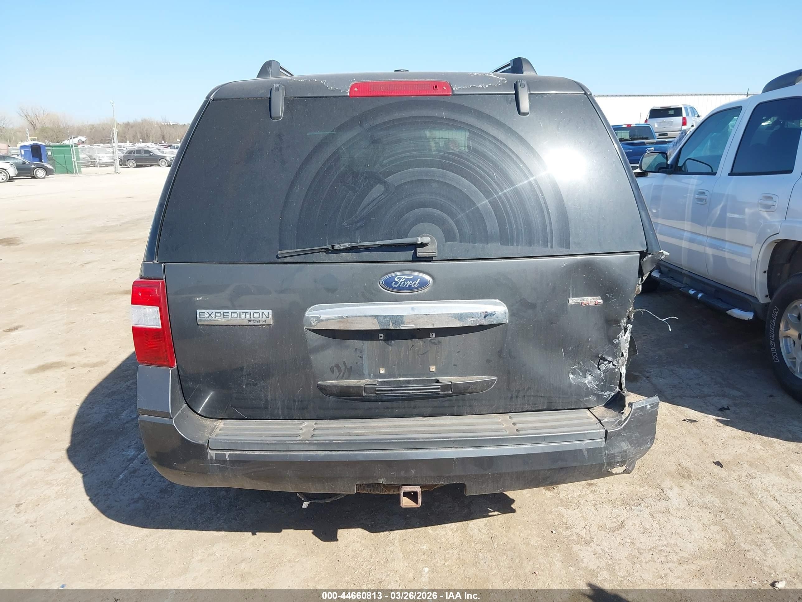 2007 Ford Expedition Limited Gray vin: 1FMFU19597LA33778