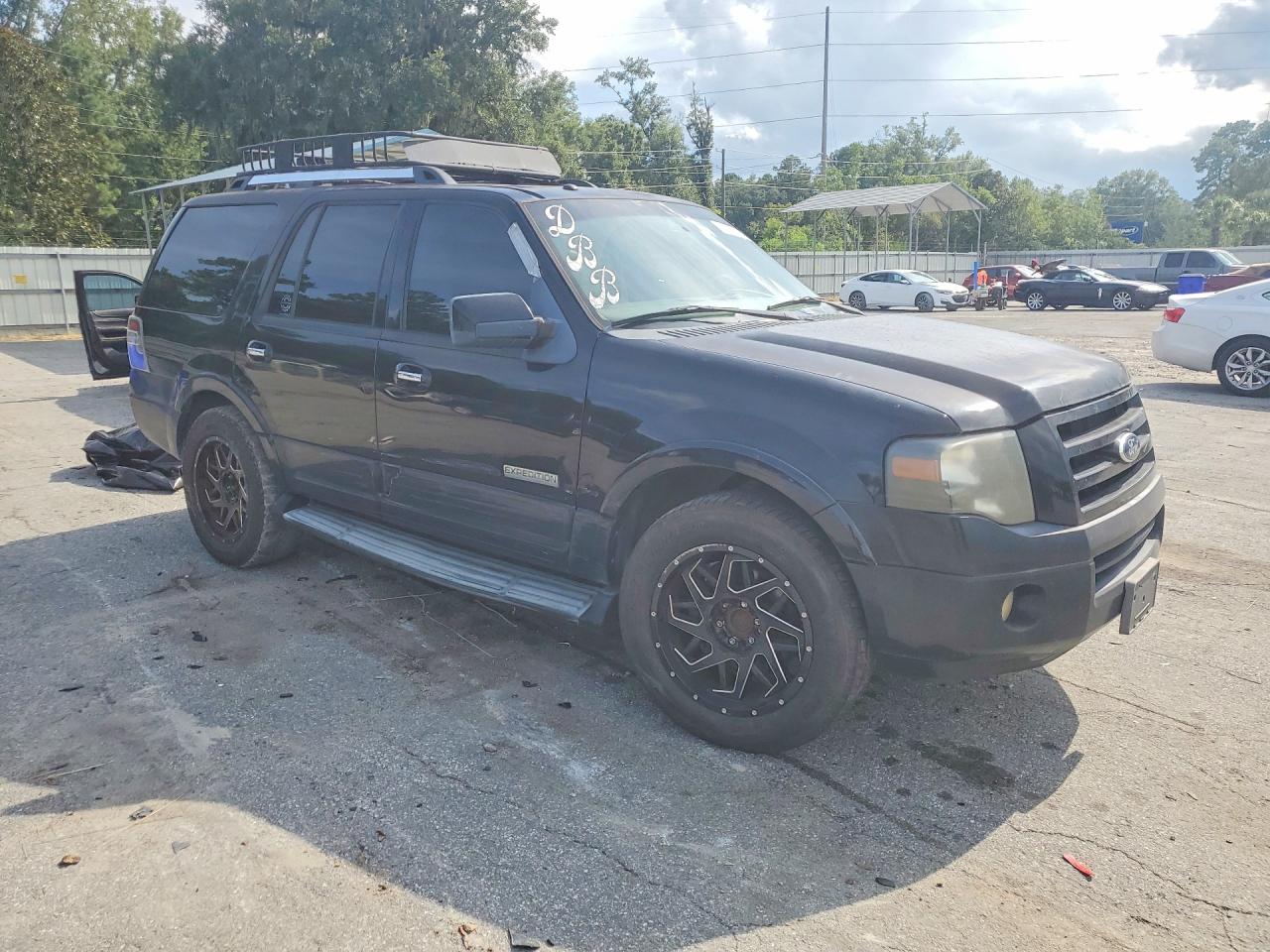 2008 Ford Expedition Limited Black vin: 1FMFU19598LA00376