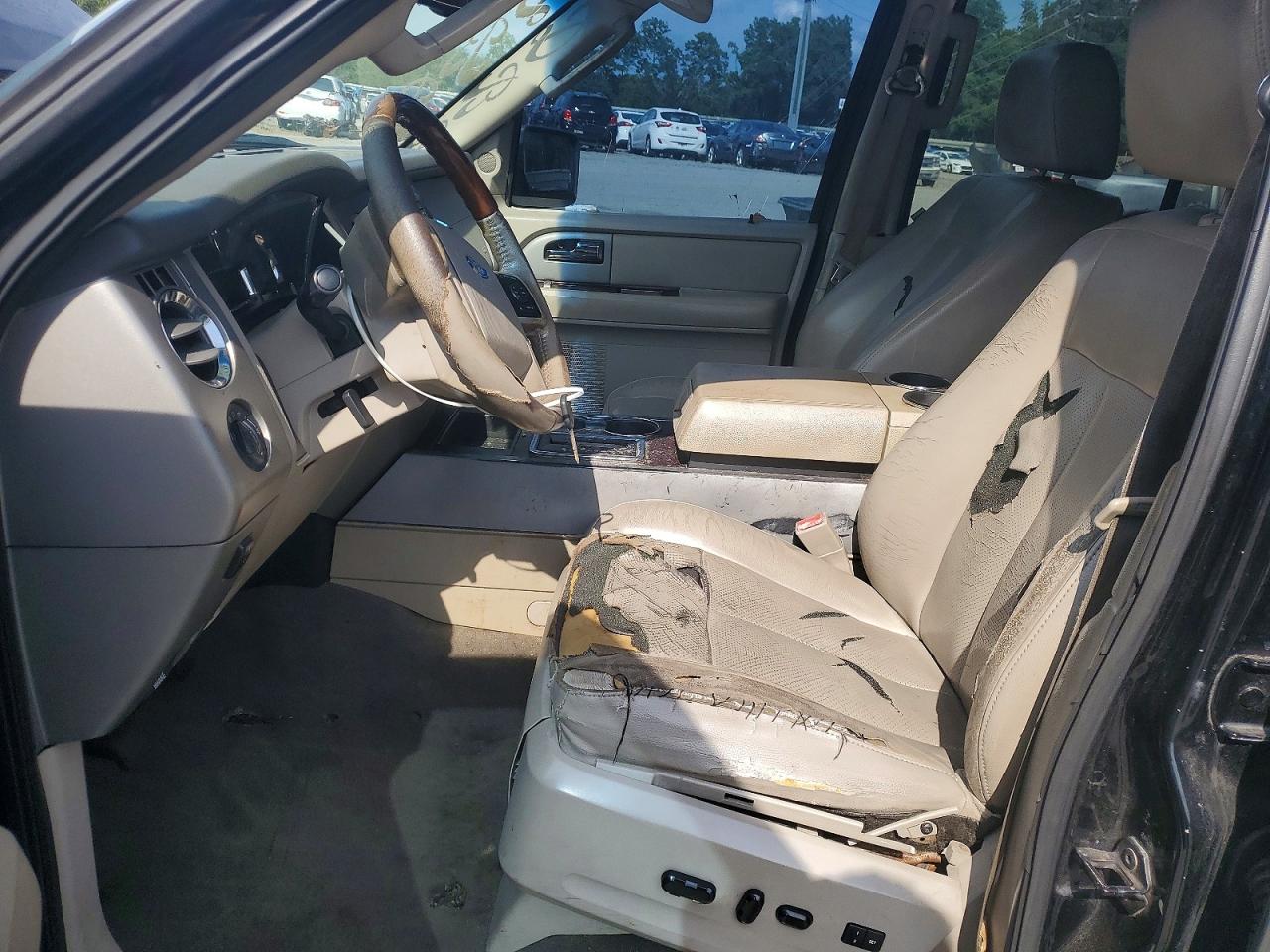 2008 Ford Expedition Limited Black vin: 1FMFU19598LA00376