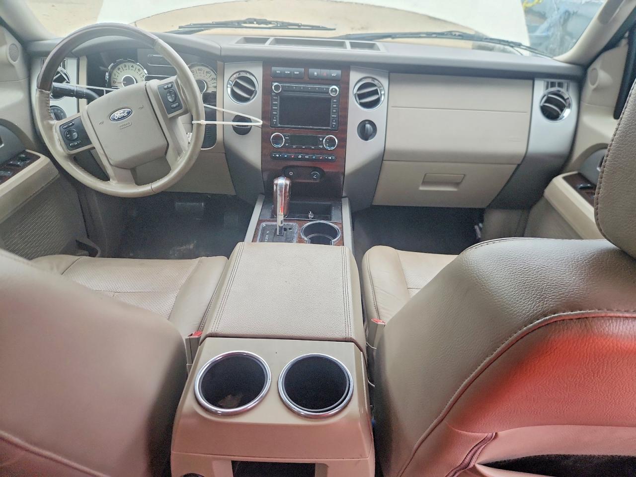 2008 Ford Expedition Limited White vin: 1FMFU19598LA33443