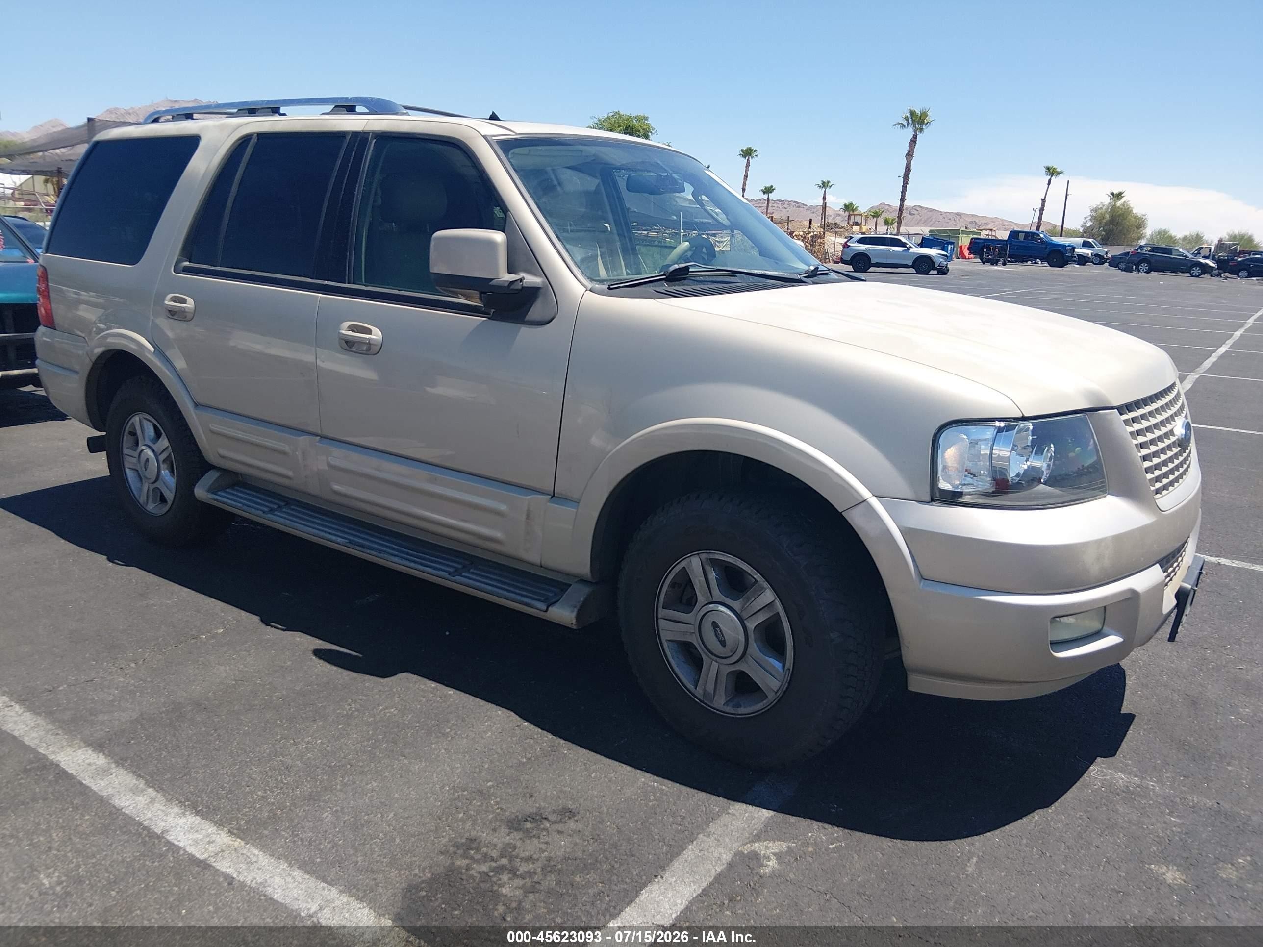 2006 Ford Expedition Limited Beige vin: 1FMFU195X6LA88982