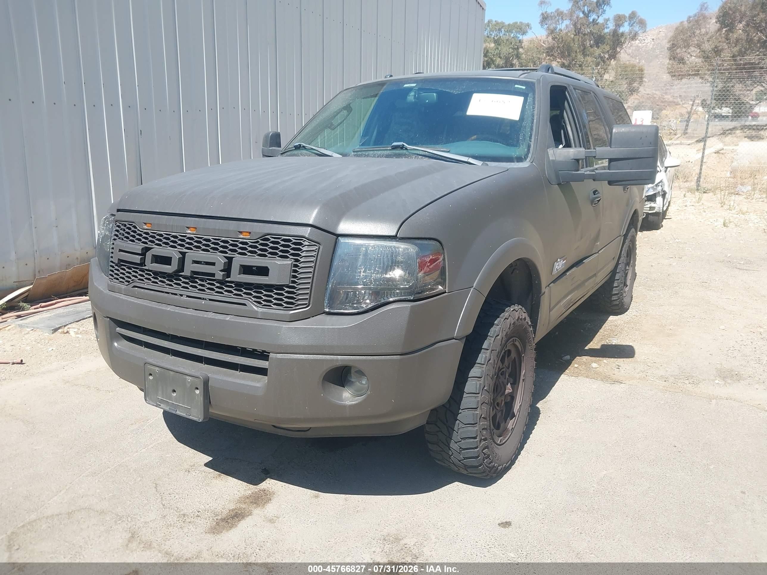 2008 Ford Expedition Limited Black vin: 1FMFU195X8LA08082