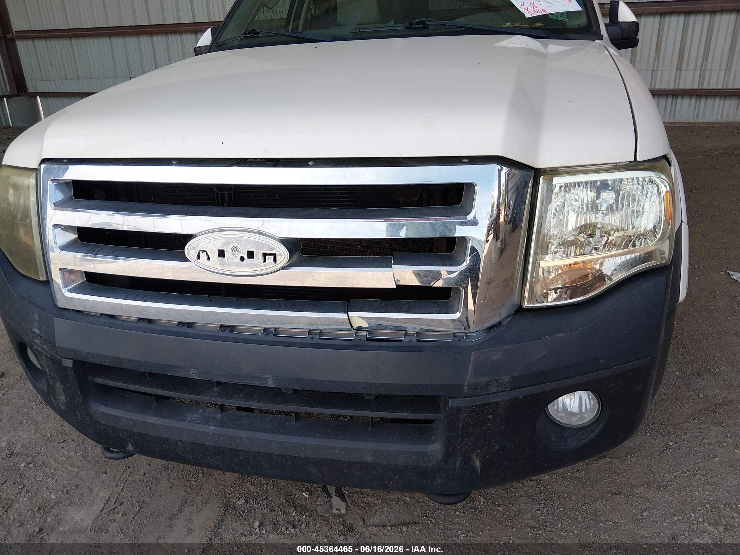 2007 Ford Expedition Limited White vin: 1FMFU20507LA12661