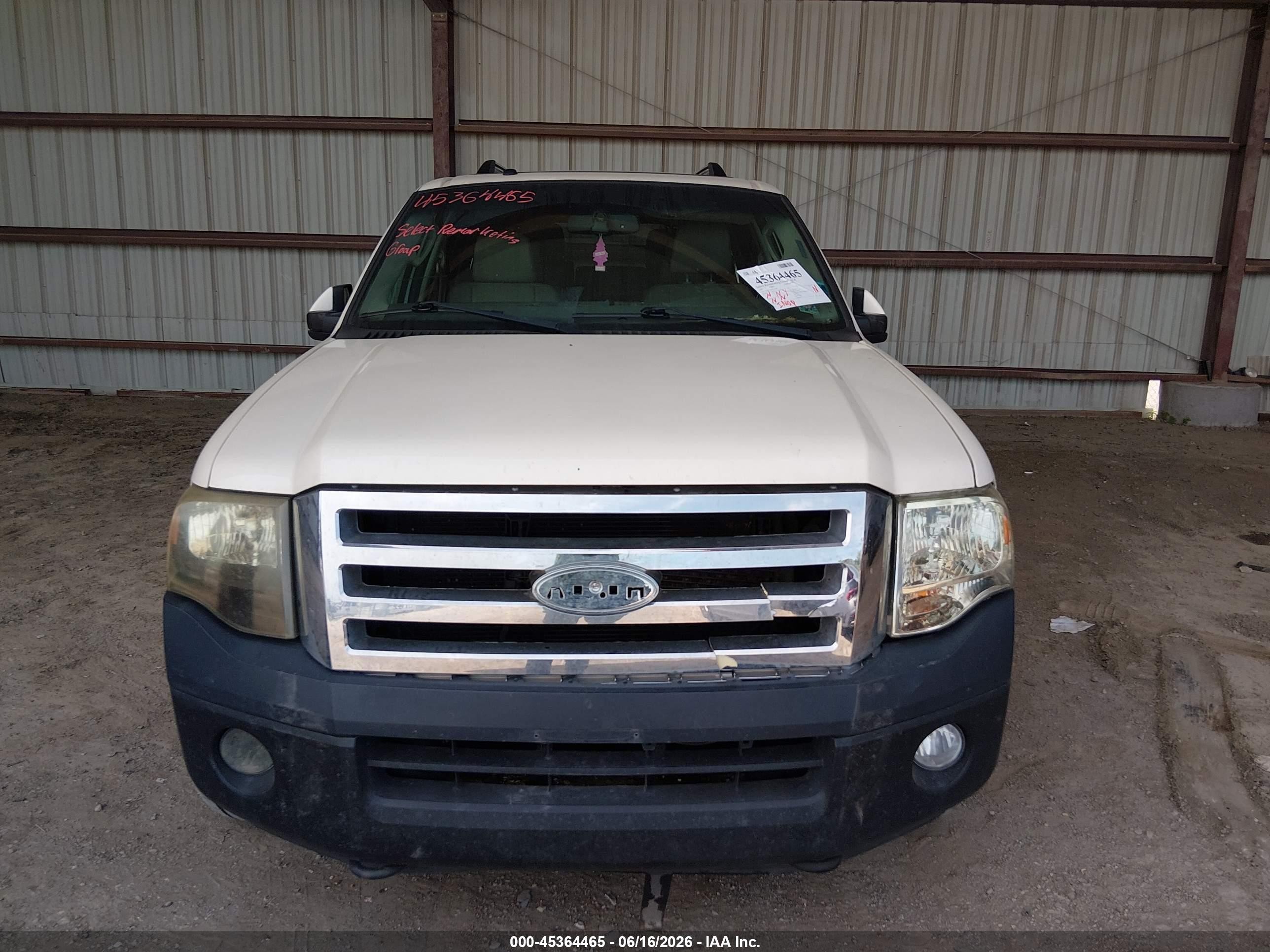 2007 Ford Expedition Limited White vin: 1FMFU20507LA12661