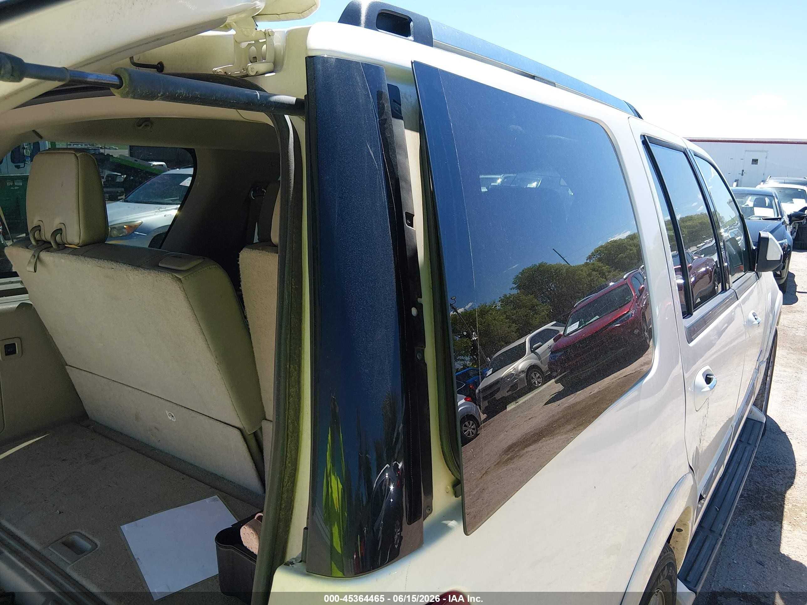 2007 Ford Expedition Limited White vin: 1FMFU20507LA12661