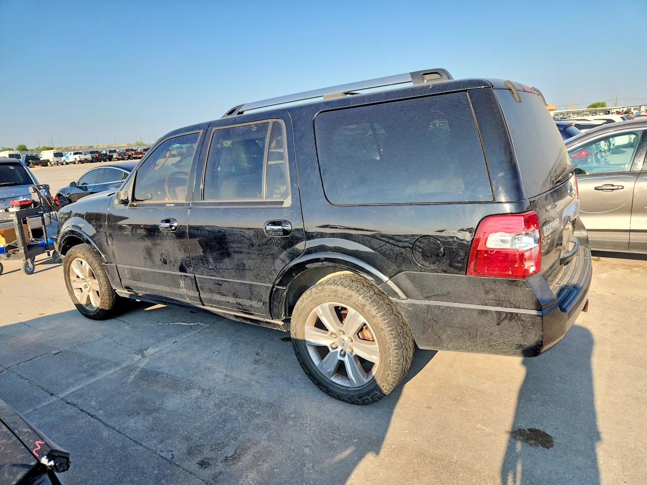 2009 Ford Expedition Limited Black vin: 1FMFU20509EA96746