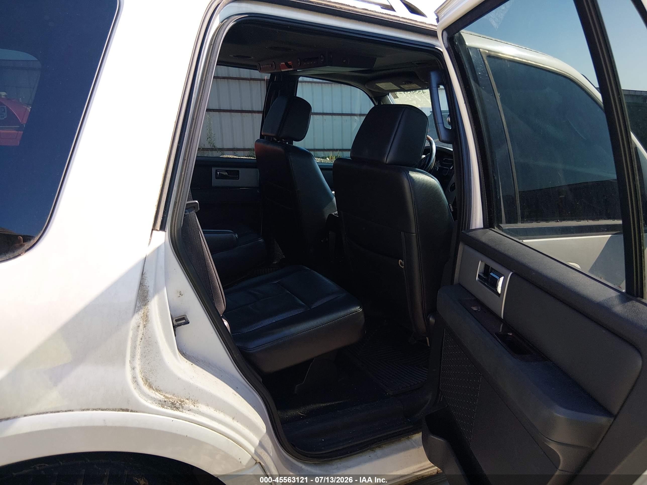 2007 Ford Expedition Limited White vin: 1FMFU20517LA42557