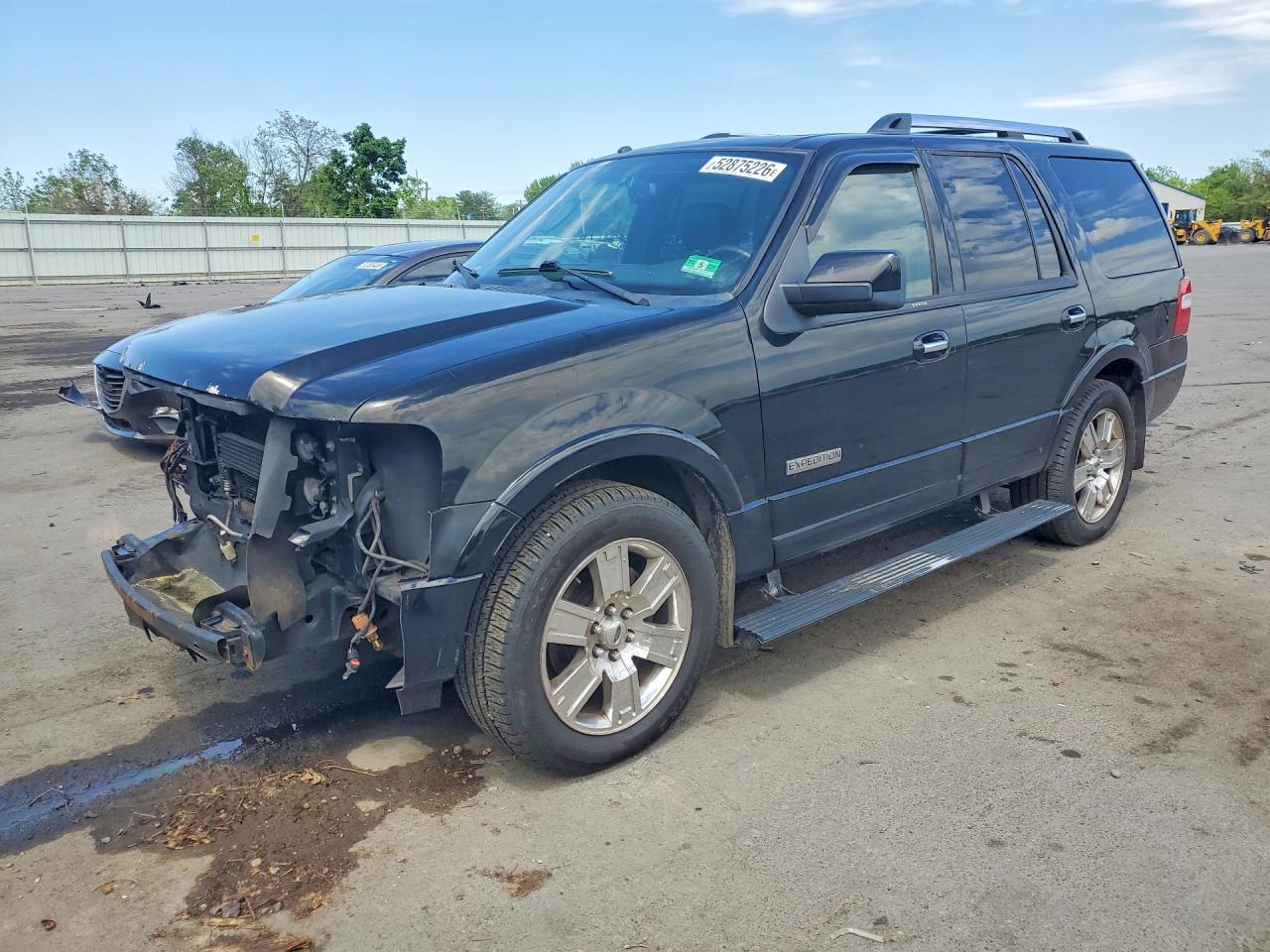 2008 Ford Expedition Limited Black vin: 1FMFU20518LA35660
