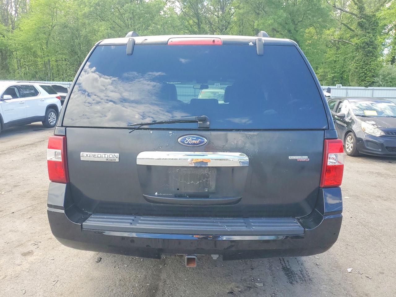 2008 Ford Expedition Limited Black vin: 1FMFU20518LA35660