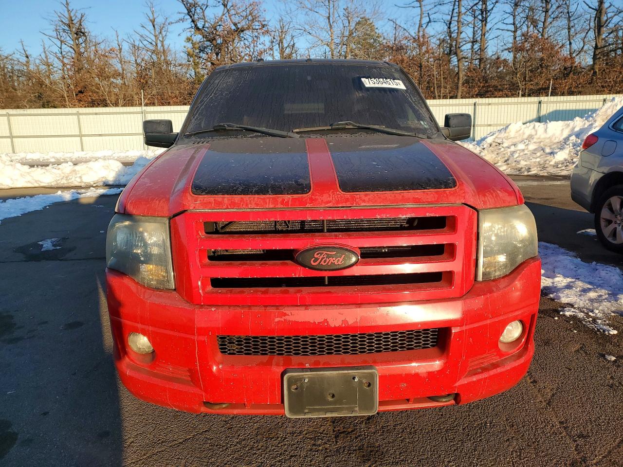 2008 Ford Expedition Limited Red vin: 1FMFU20518LA42124