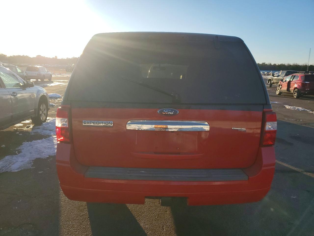 2008 Ford Expedition Limited Red vin: 1FMFU20518LA42124