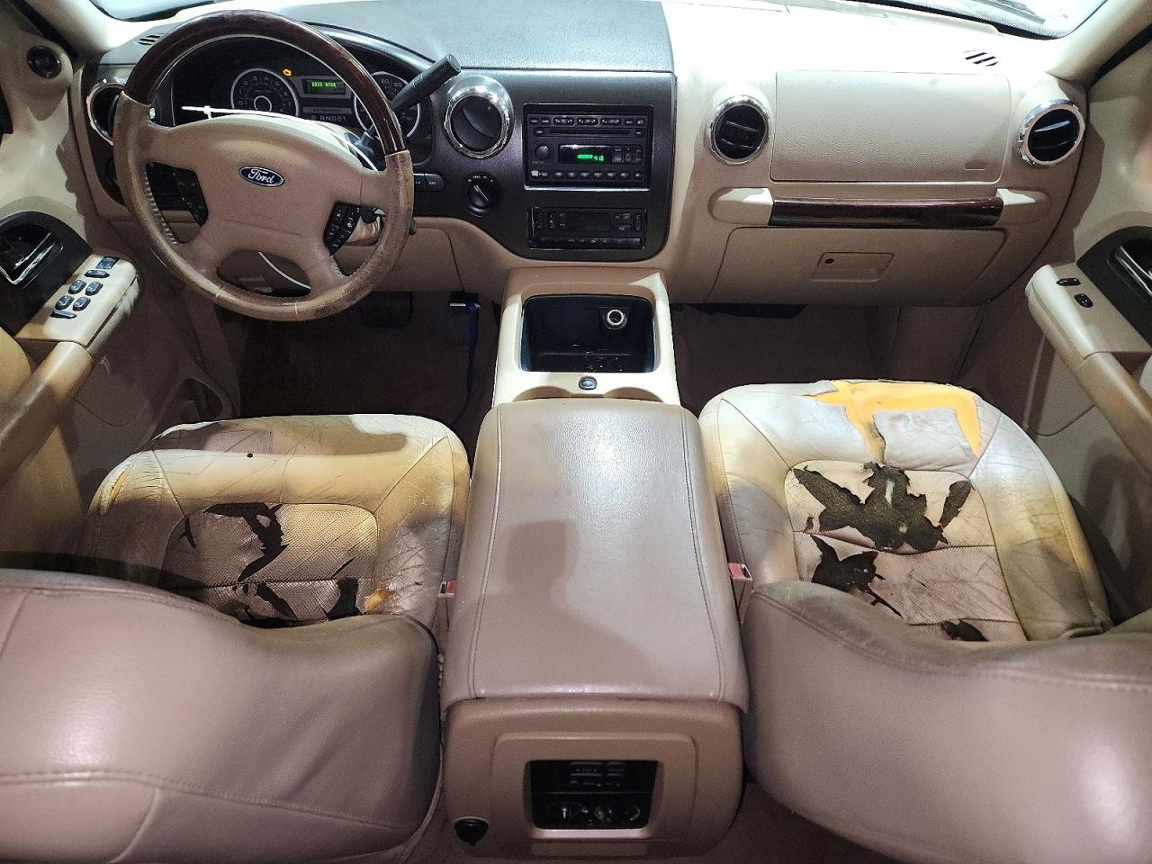 2005 Ford Expedition Limited White vin: 1FMFU20525LA70090