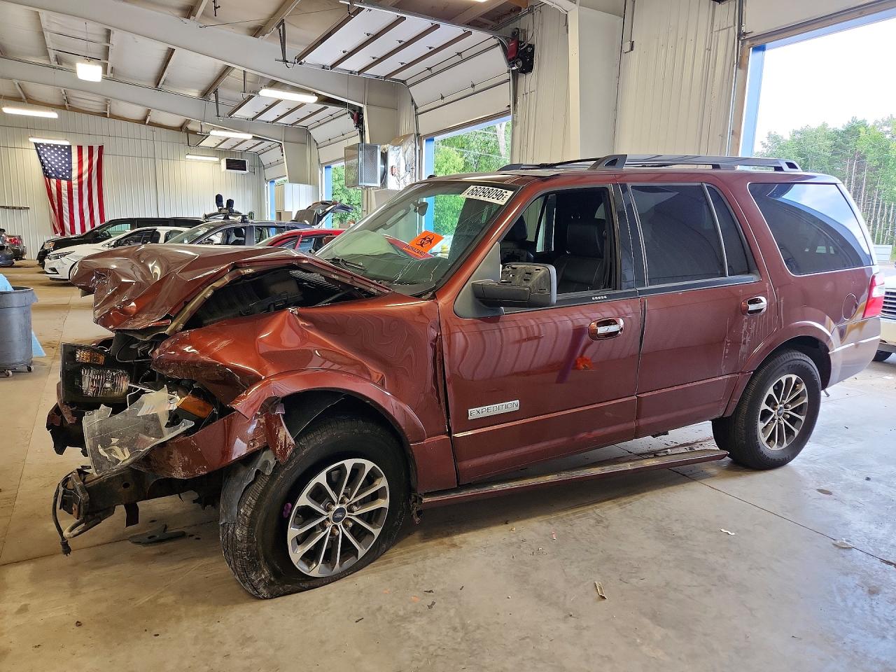 2008 Ford Expedition Limited Burgundy vin: 1FMFU20548LA31313