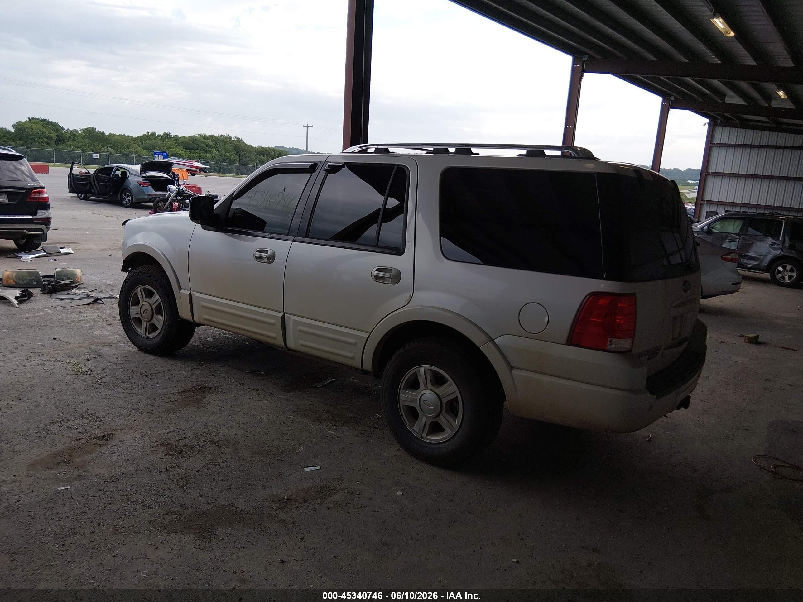 2006 Ford Expedition Limited White vin: 1FMFU20576LB02114