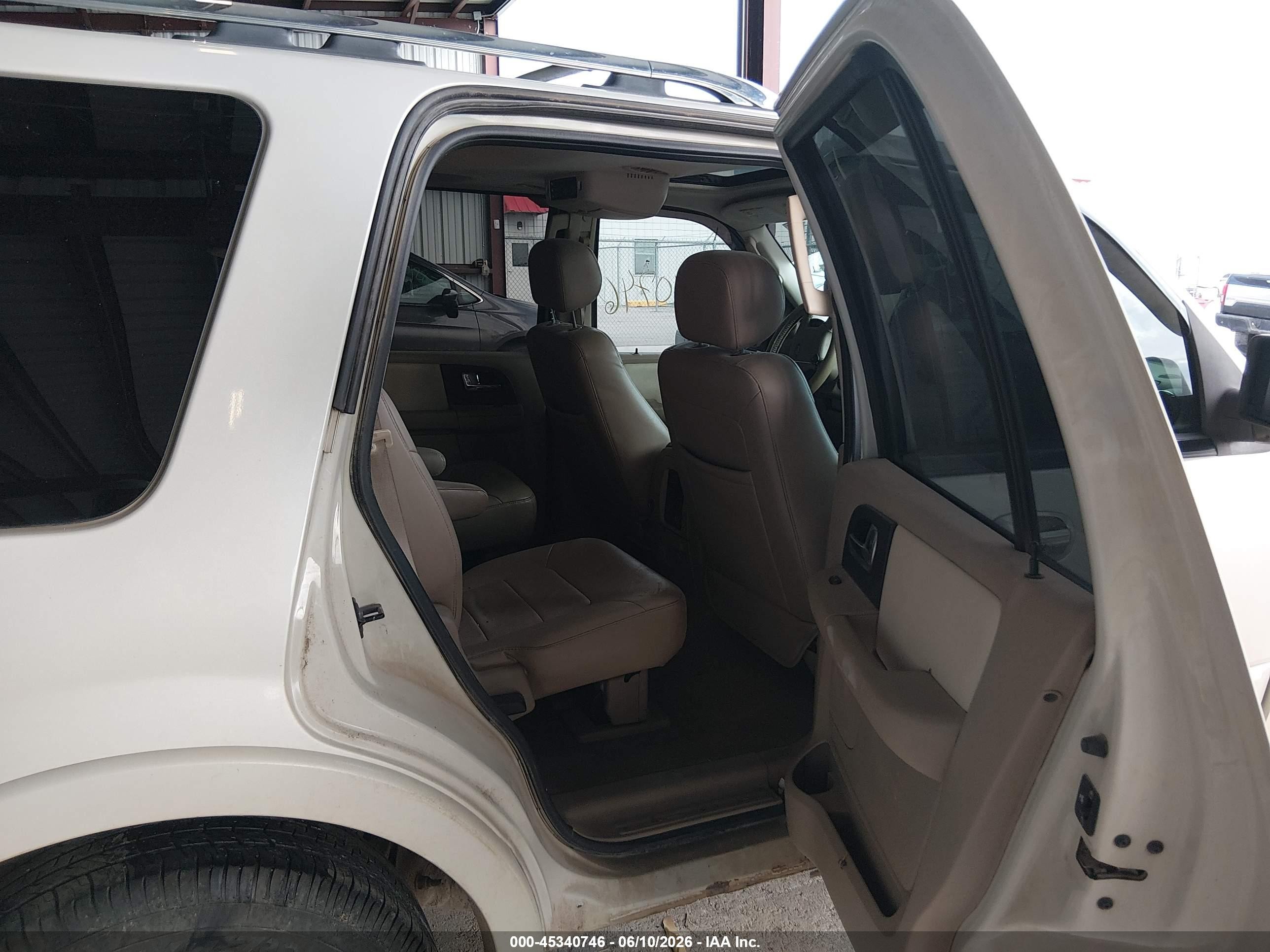 2006 Ford Expedition Limited White vin: 1FMFU20576LB02114