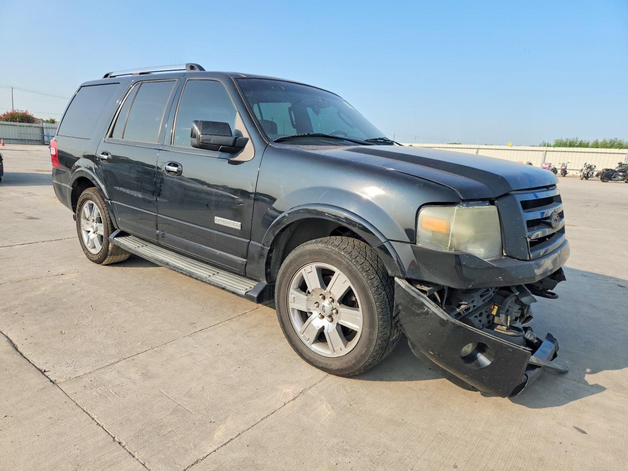 2008 Ford Expedition Limited Black vin: 1FMFU20578LA19253