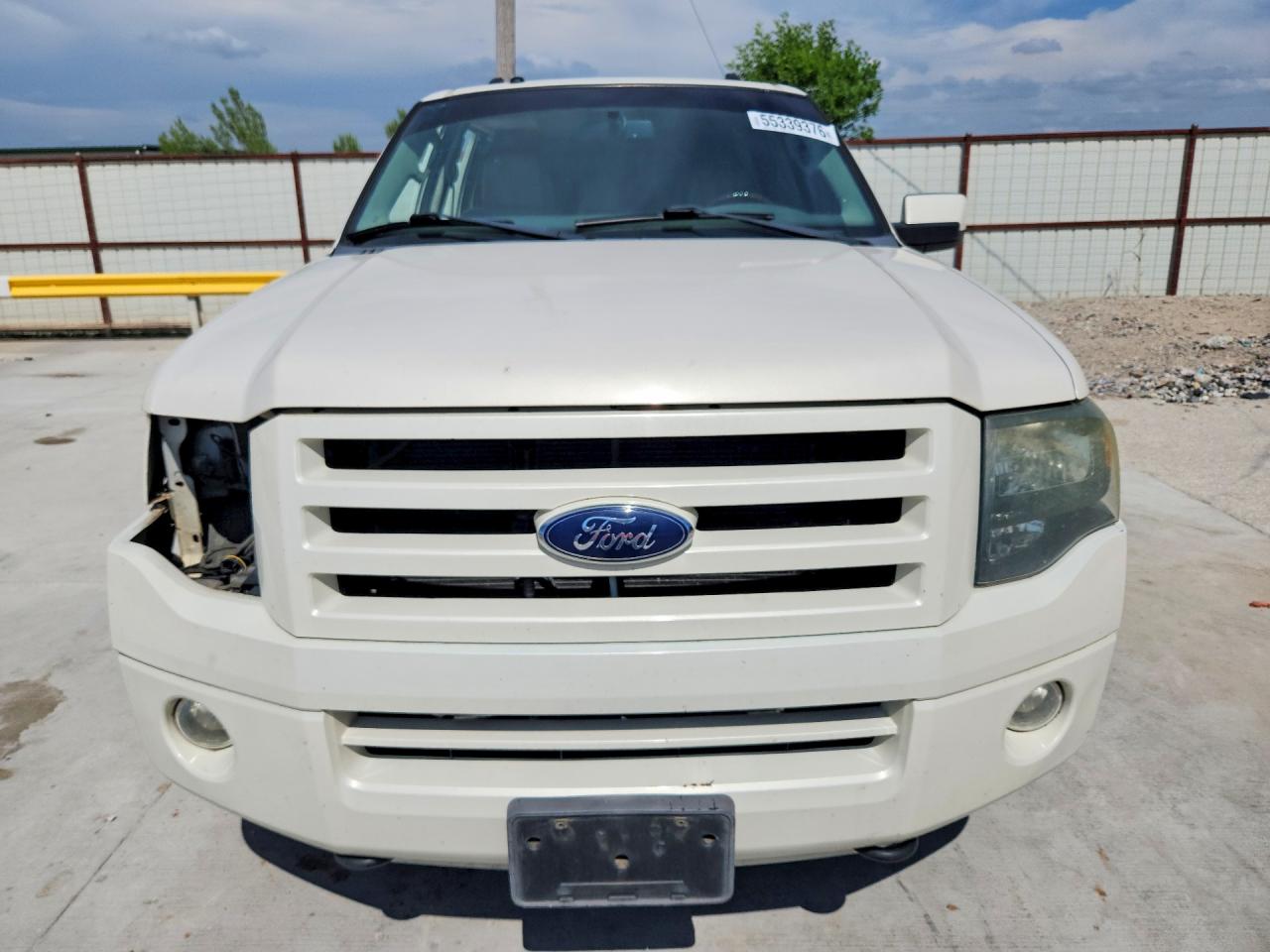 2008 Ford Expedition Limited White vin: 1FMFU20578LA49594
