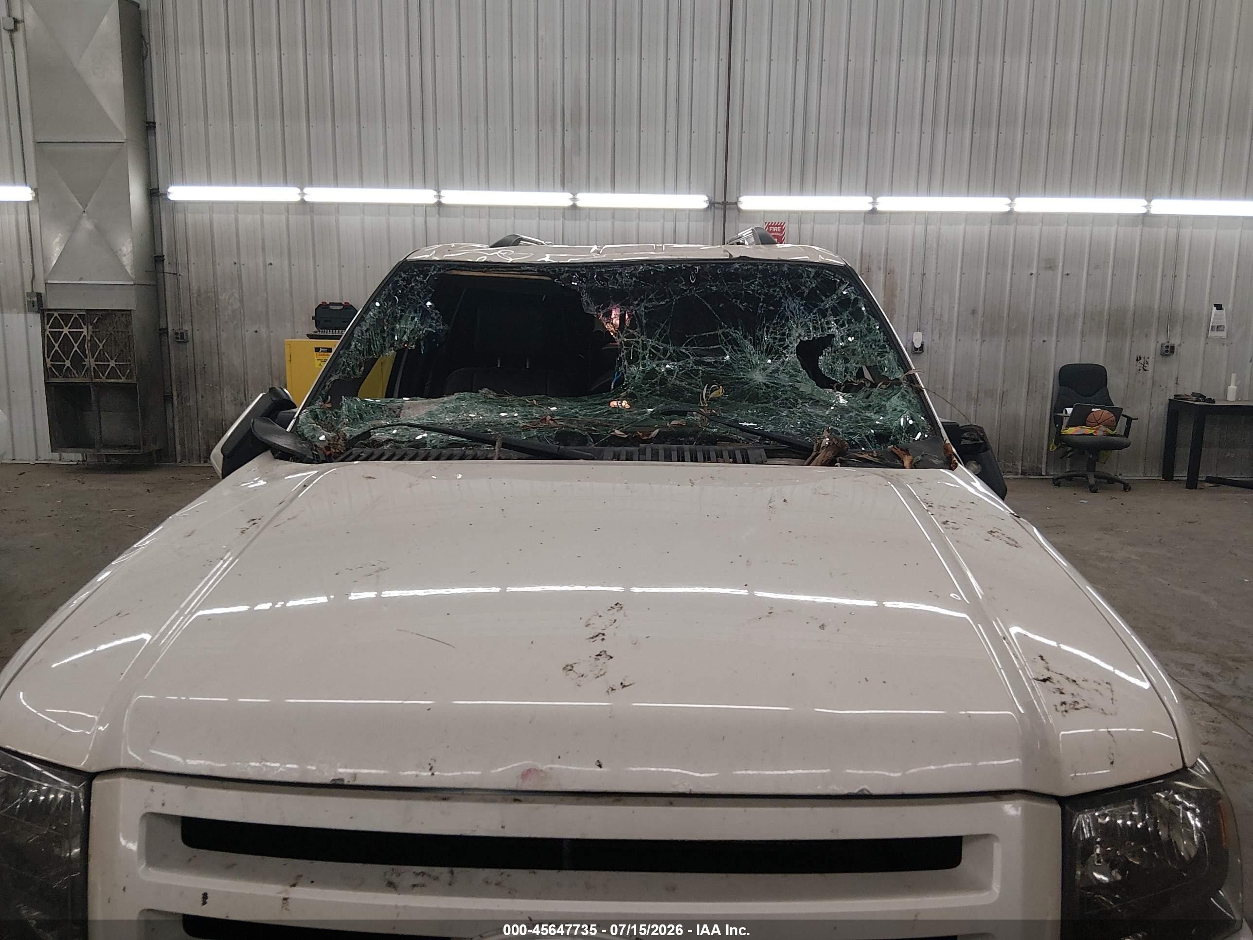 2007 Ford Expedition Limited White vin: 1FMFU20587LA14156