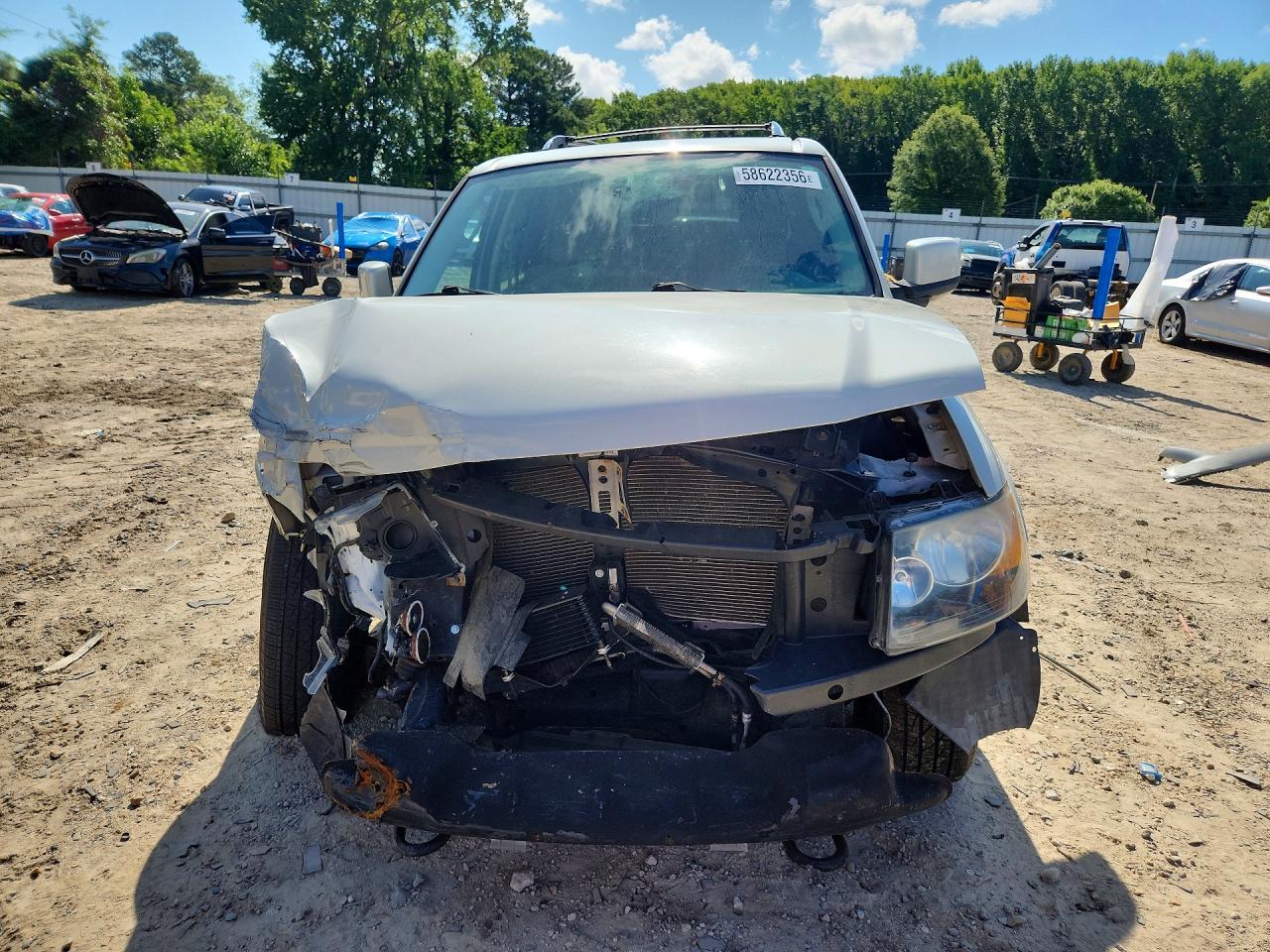 2005 Ford Expedition Limited White vin: 1FMFU20595LB07619