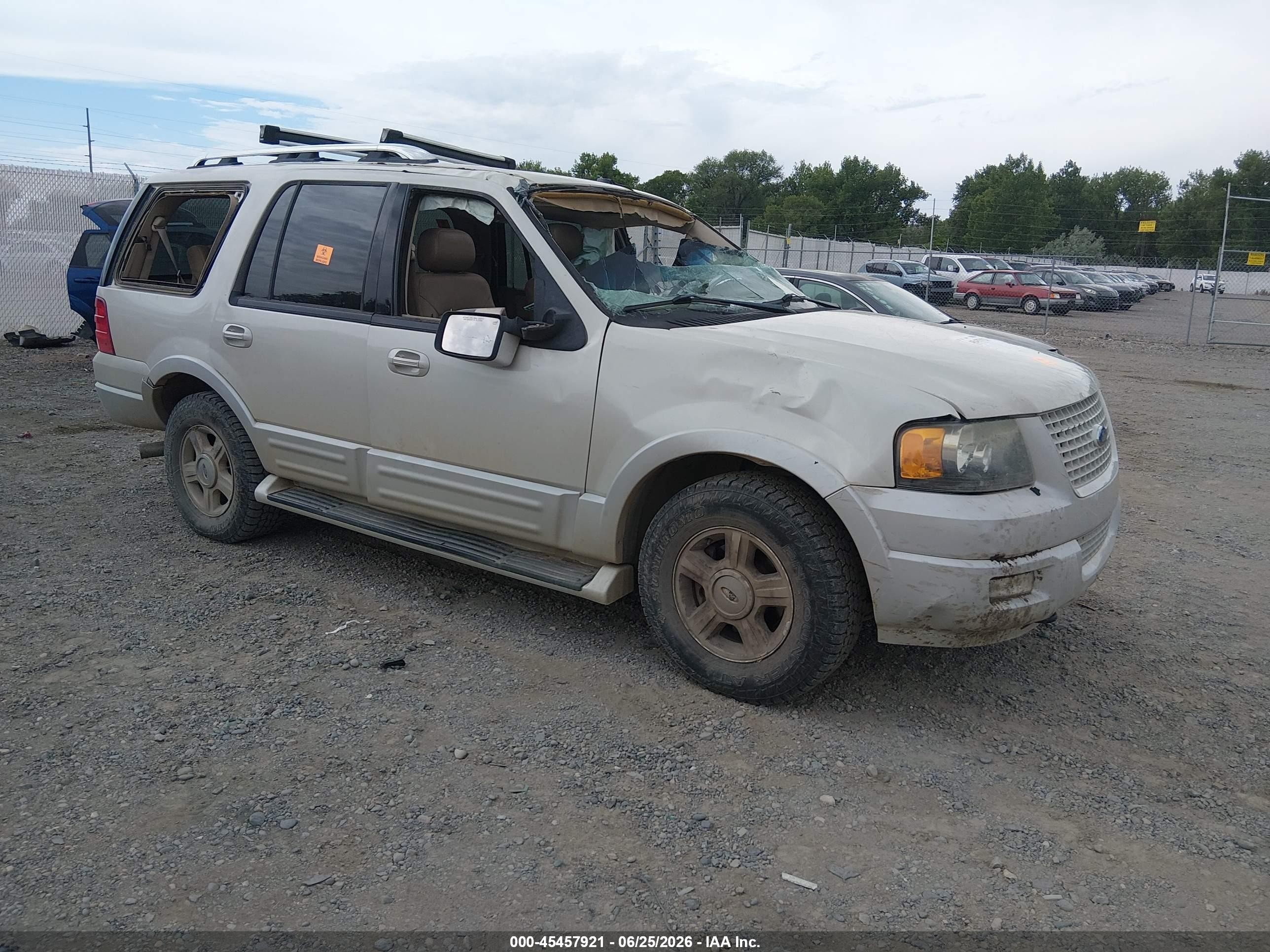 2006 Ford Expedition Limited White vin: 1FMFU20596LA27335