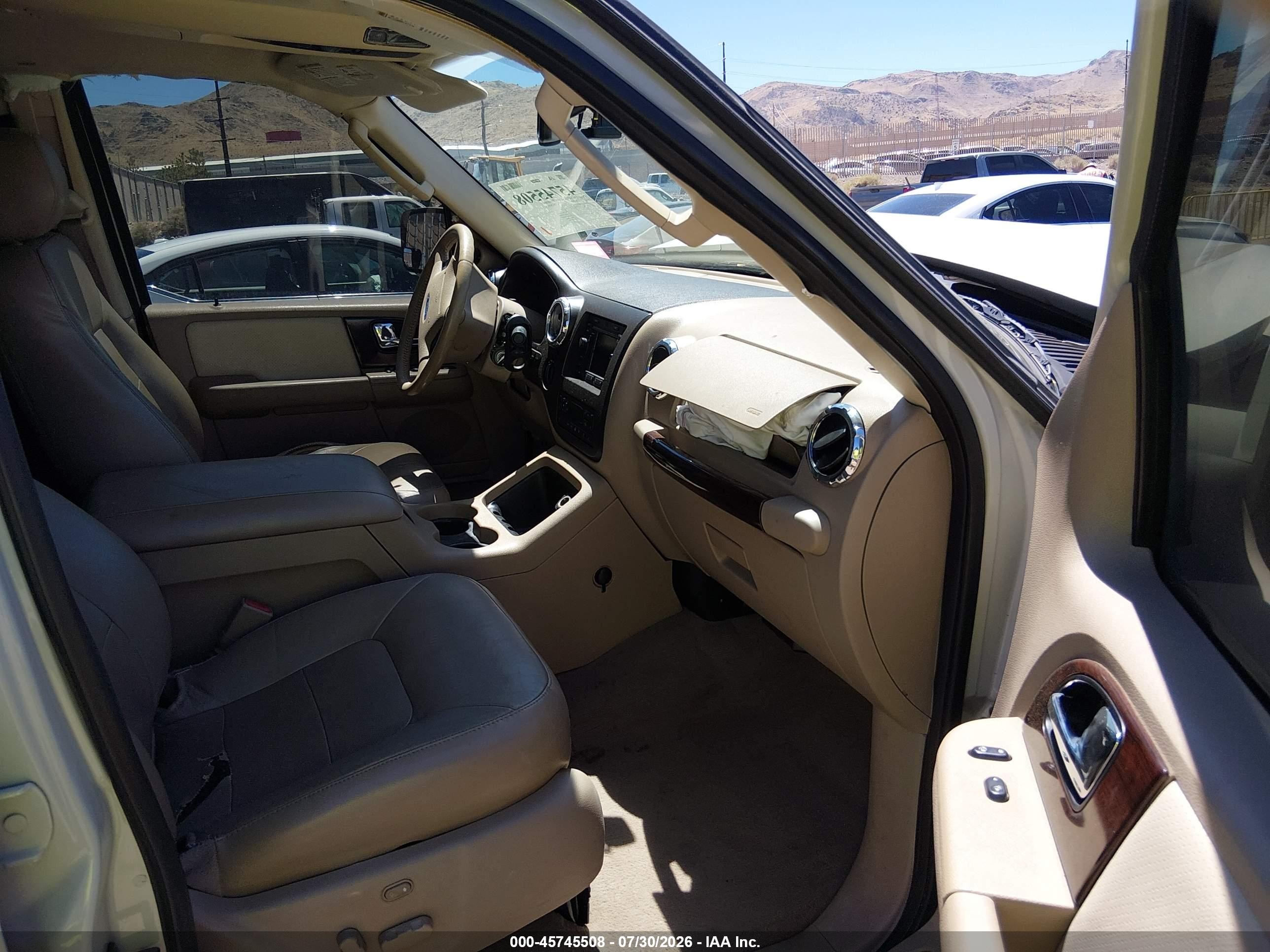 2006 Ford Expedition Limited Белый vin: 1FMFU20596LA37864