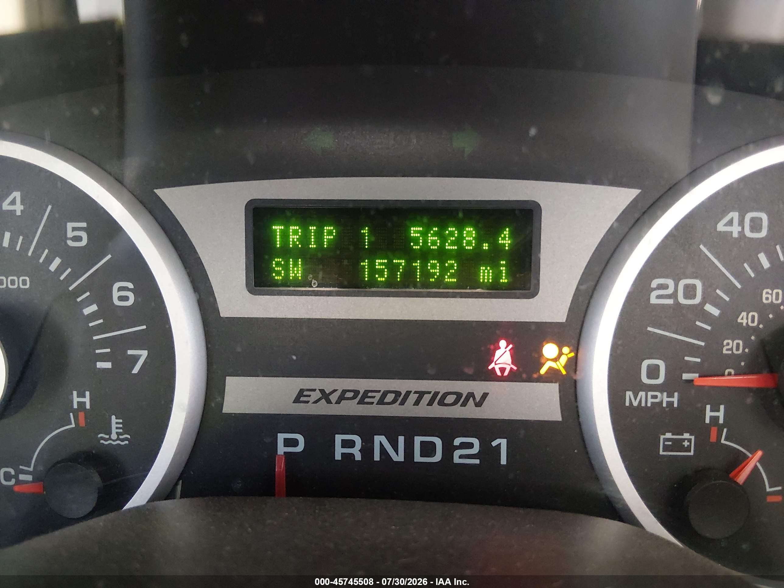 2006 Ford Expedition Limited Белый vin: 1FMFU20596LA37864