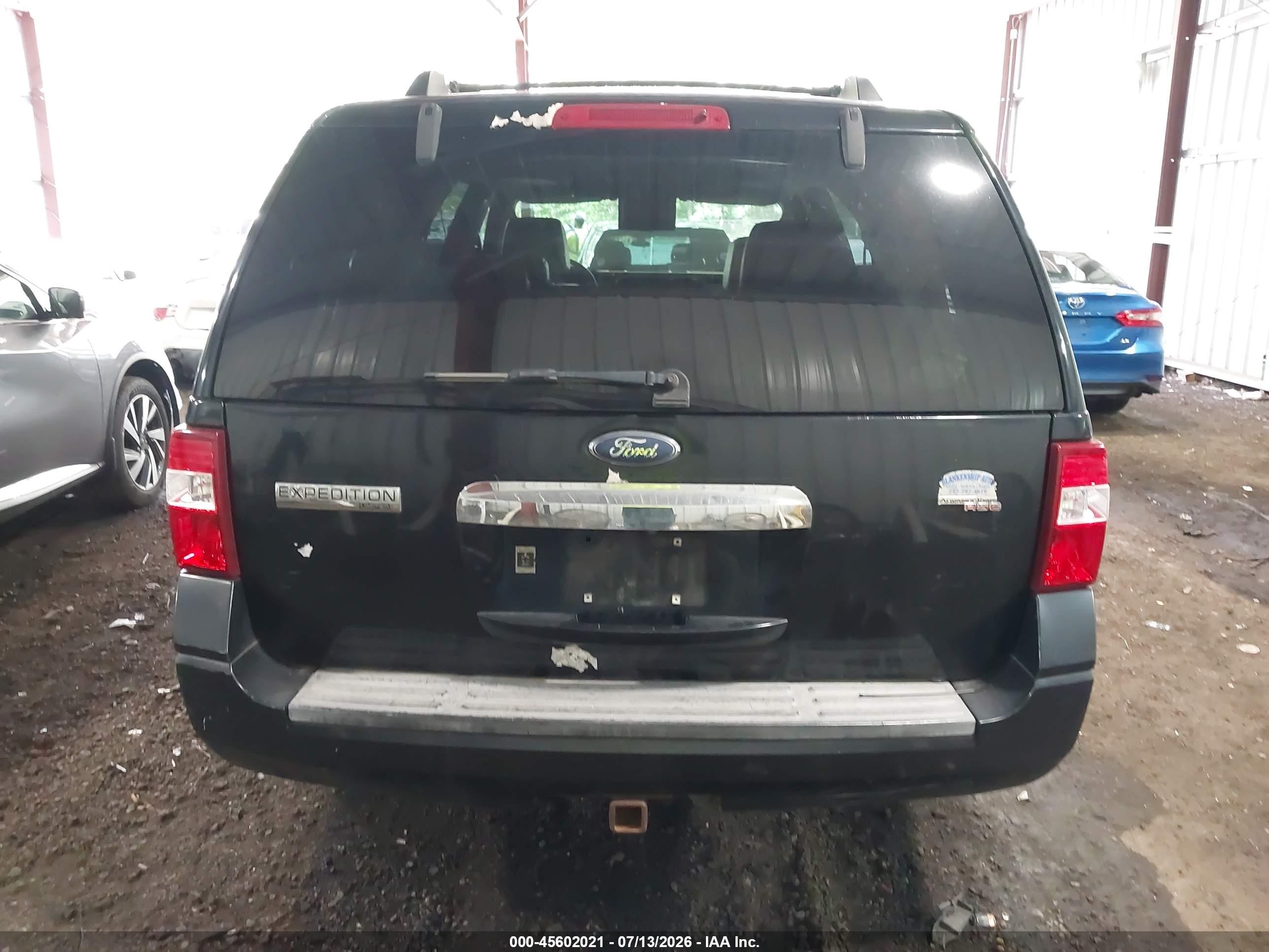 2008 Ford Expedition Limited Black vin: 1FMFU20598LA48964