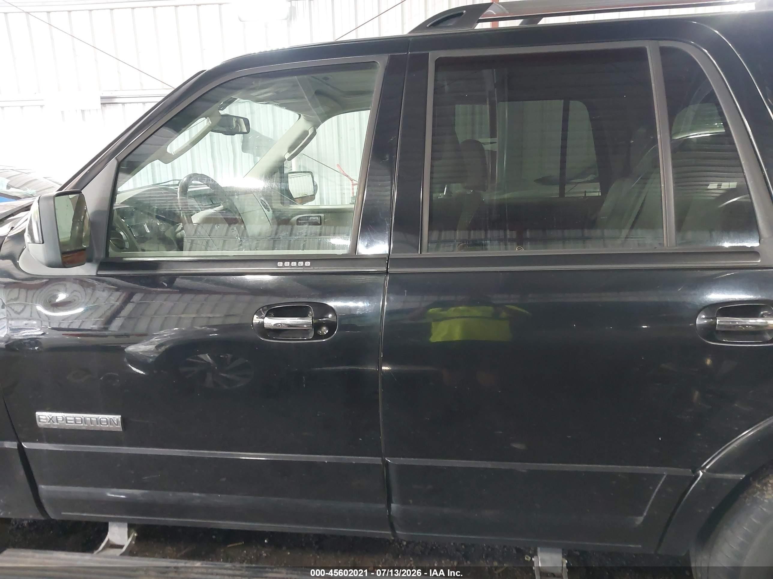 2008 Ford Expedition Limited Black vin: 1FMFU20598LA48964