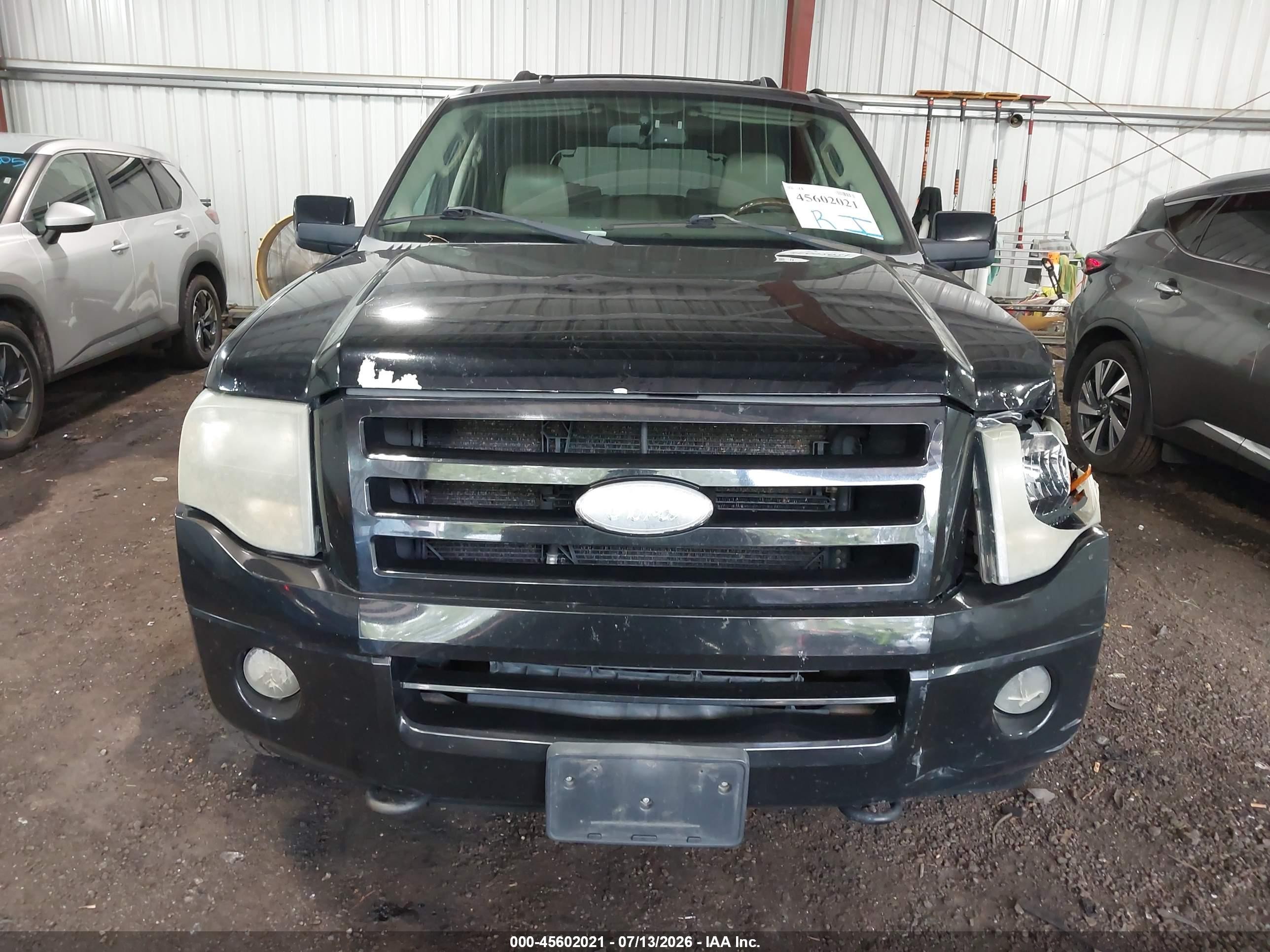 2008 Ford Expedition Limited Black vin: 1FMFU20598LA48964