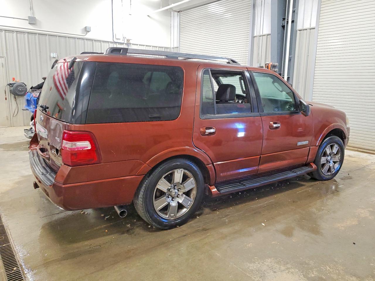 2008 Ford Expedition Limited Brown vin: 1FMFU205X8LA34989