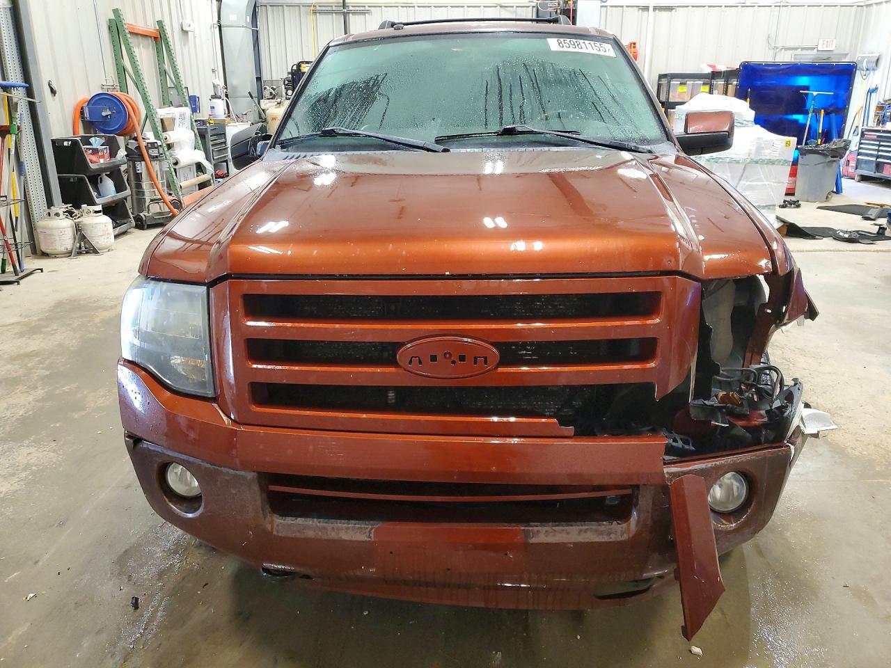 2008 Ford Expedition Limited Brown vin: 1FMFU205X8LA34989