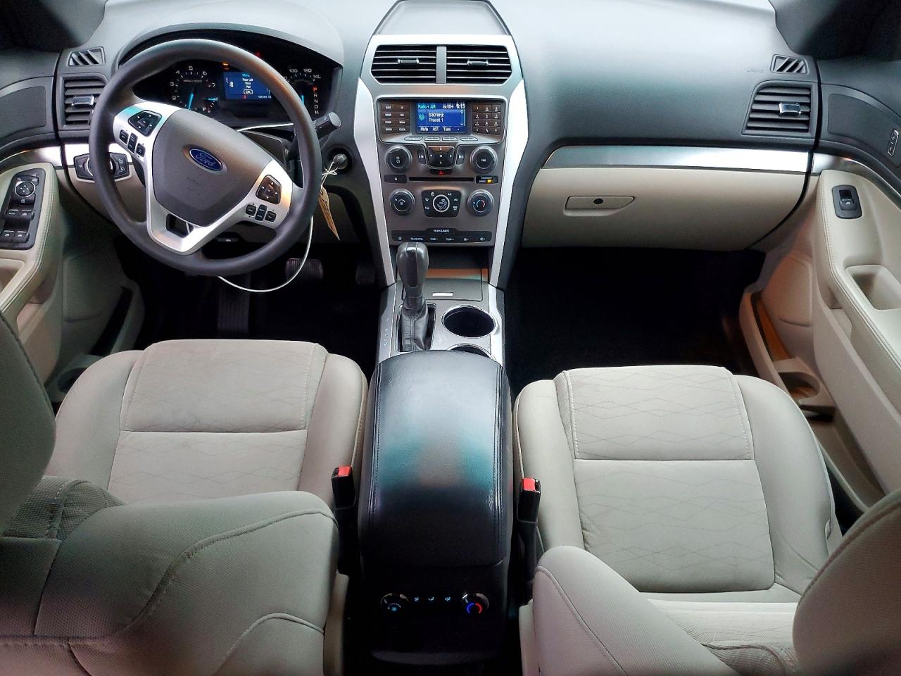 2012 Ford Explorer White vin: 1FMHK7B80CGA19373