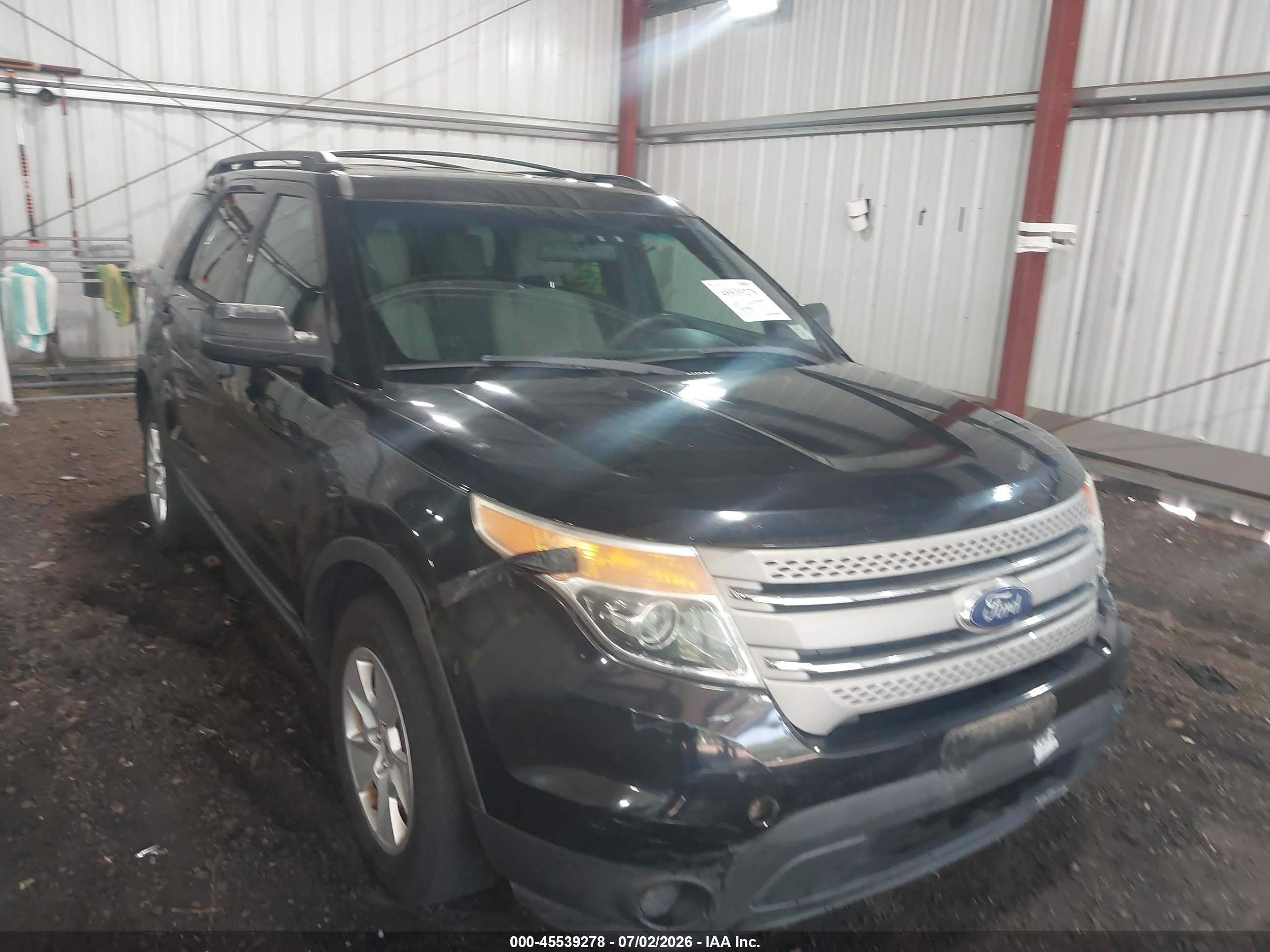 2012 Ford Explorer Black vin: 1FMHK7B80CGA55029