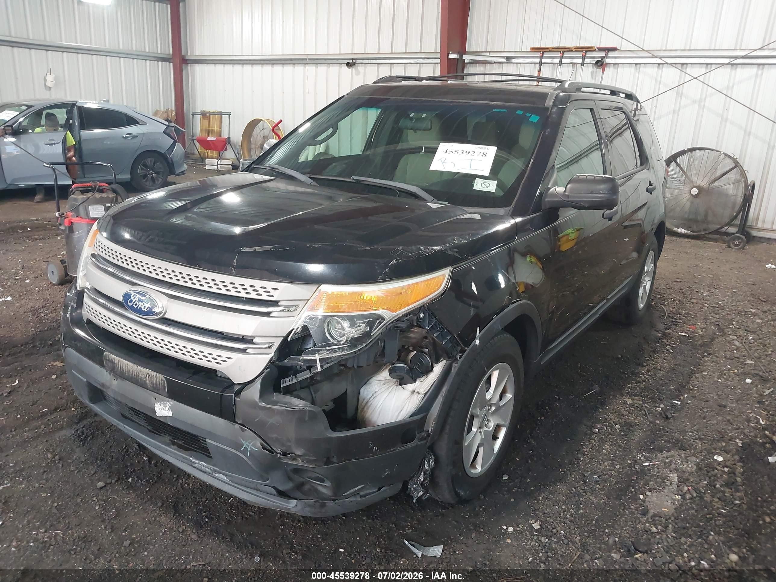 2012 Ford Explorer Black vin: 1FMHK7B80CGA55029