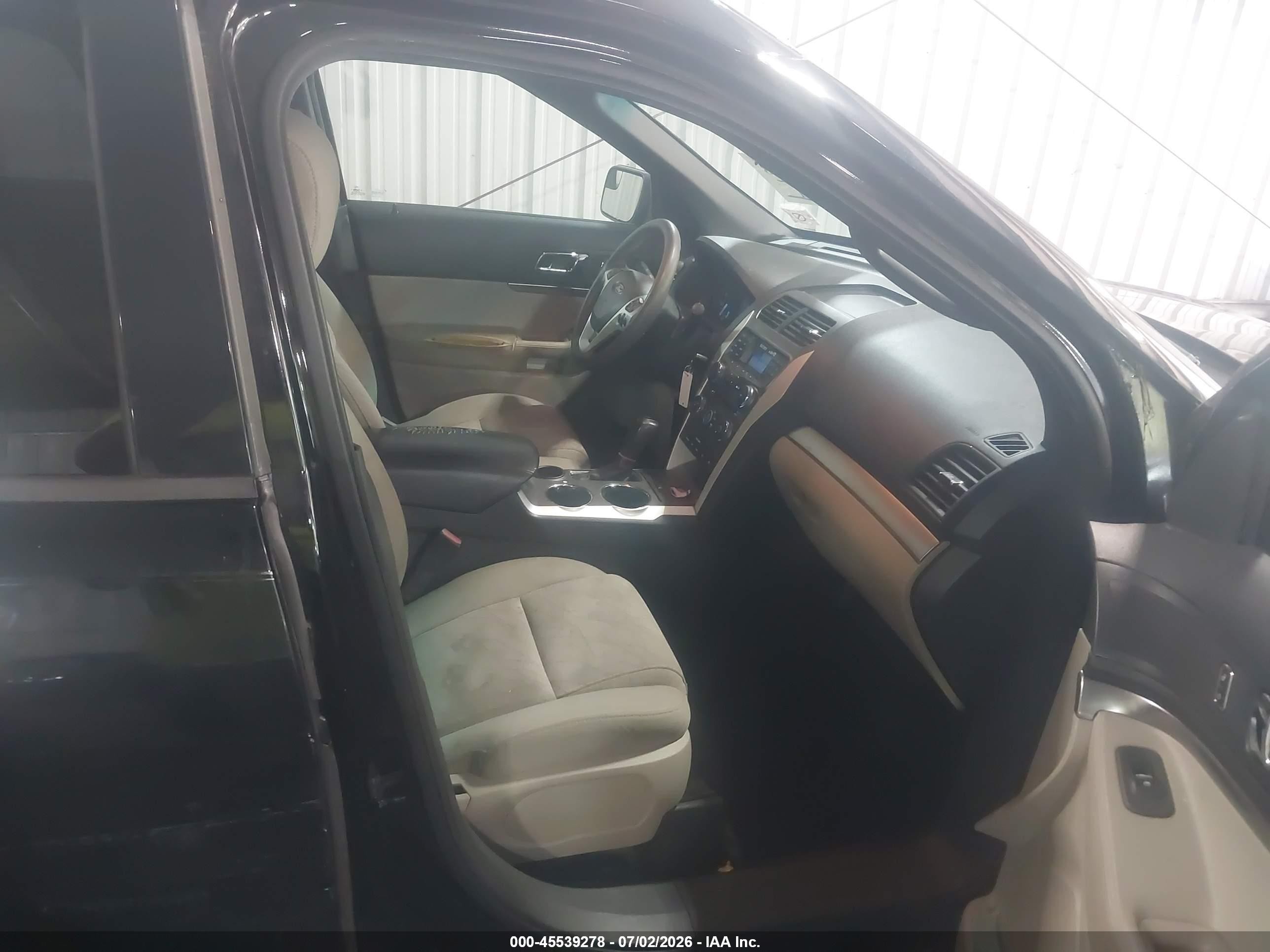 2012 Ford Explorer Black vin: 1FMHK7B80CGA55029