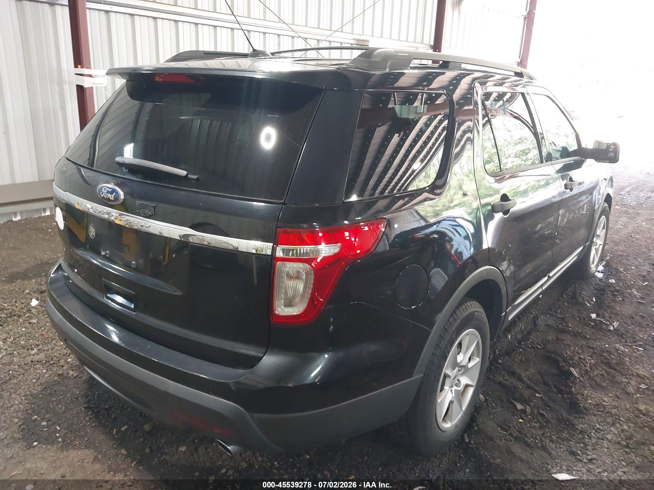 2012 Ford Explorer Black vin: 1FMHK7B80CGA55029