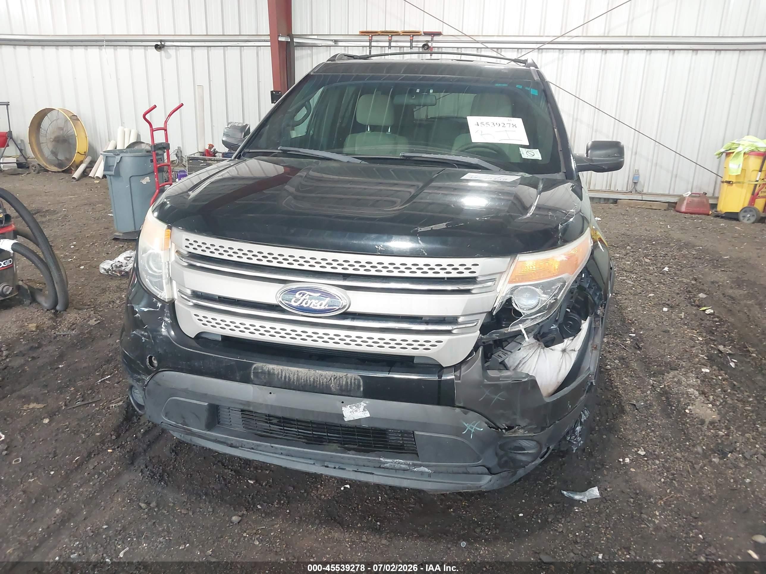 2012 Ford Explorer Black vin: 1FMHK7B80CGA55029