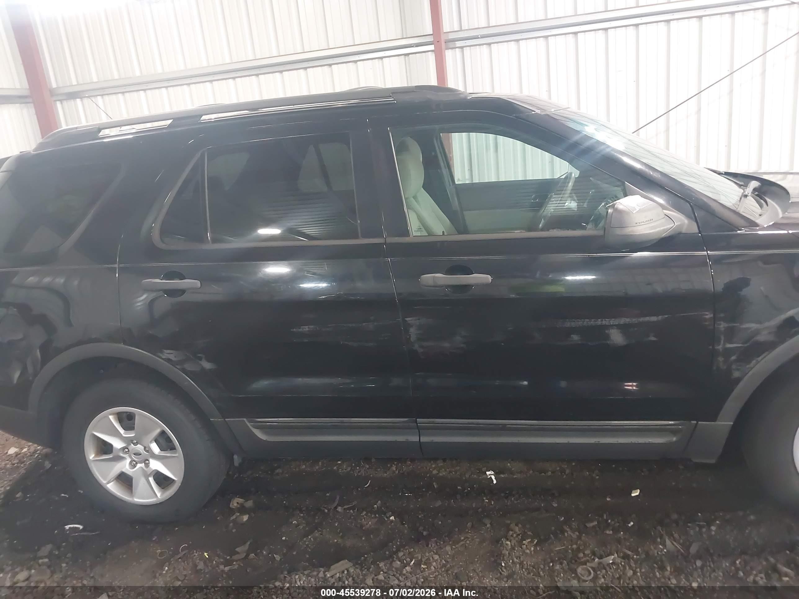 2012 Ford Explorer Black vin: 1FMHK7B80CGA55029